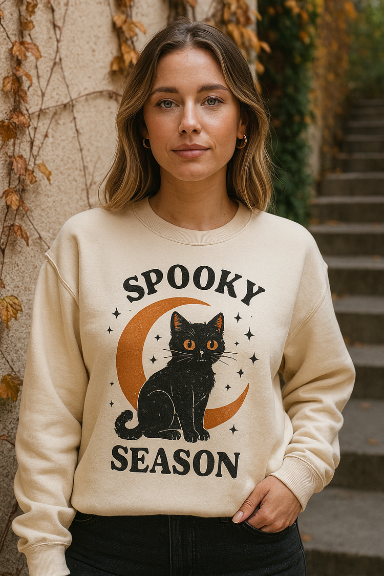 Spooky Chic Sweatshirts for Women – Halloween Sweatshirt Collection | Onna Threads