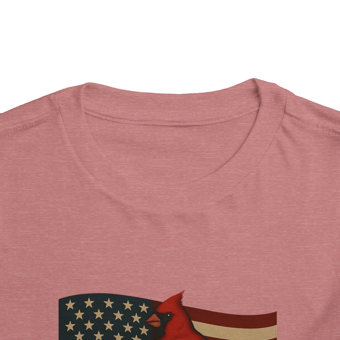 NC Cardinal & Dogwood Toddler Christmas Tee