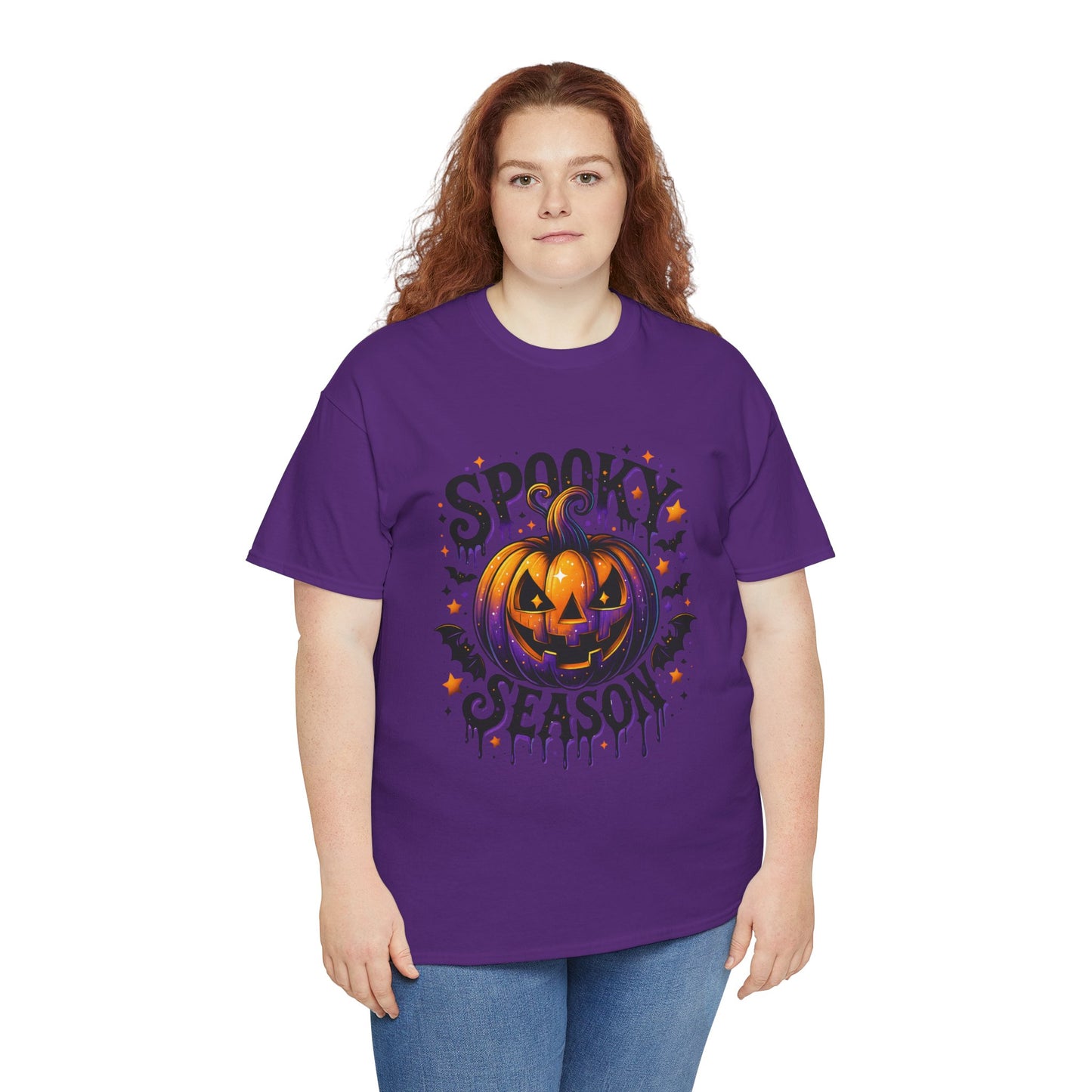Spooky Season Jack O Lantern Halloween Tee
