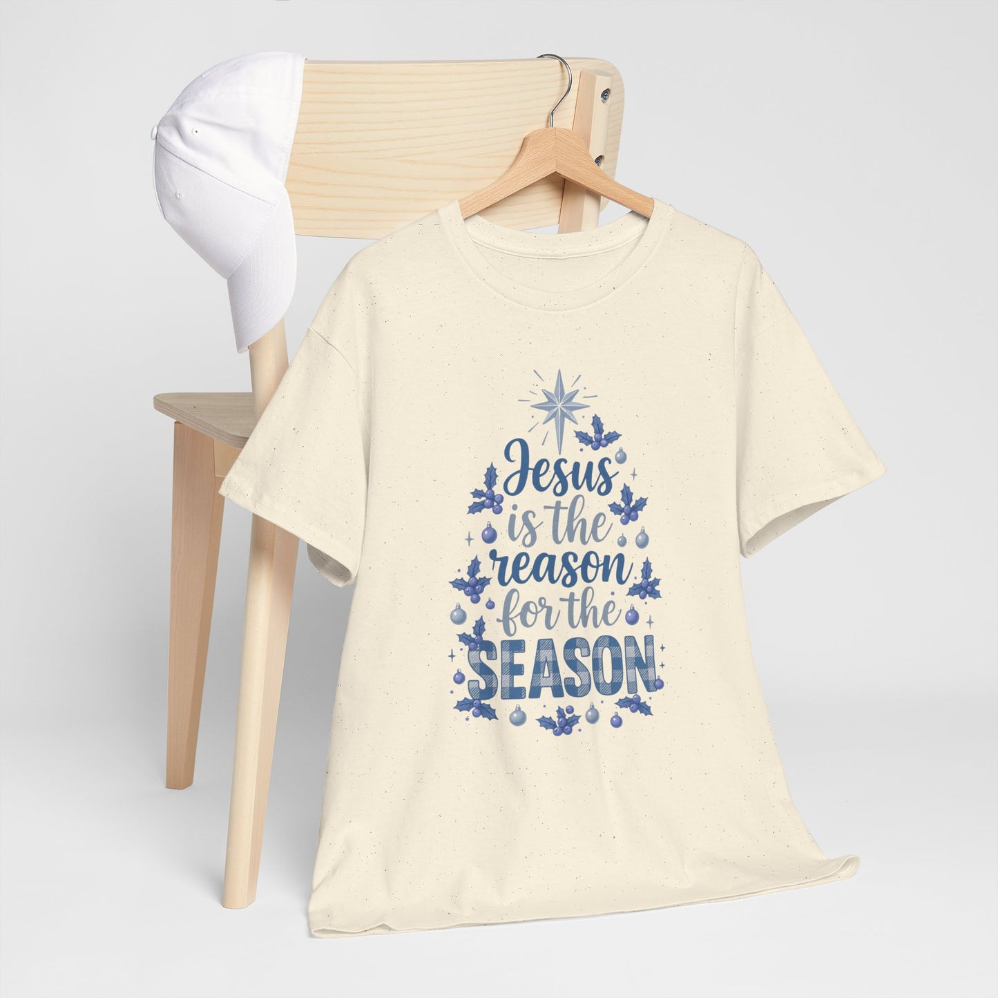 Jesus is the Reason Christmas Tree Tee