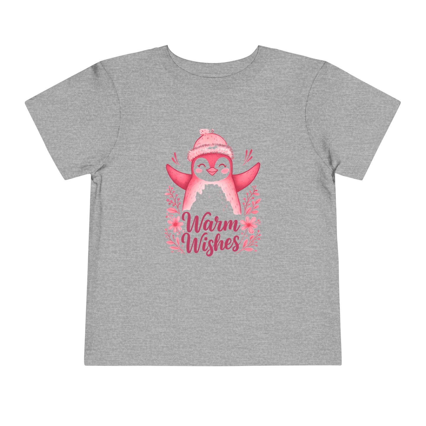 Warm Wishes Penguin Toddler Christmas Tee