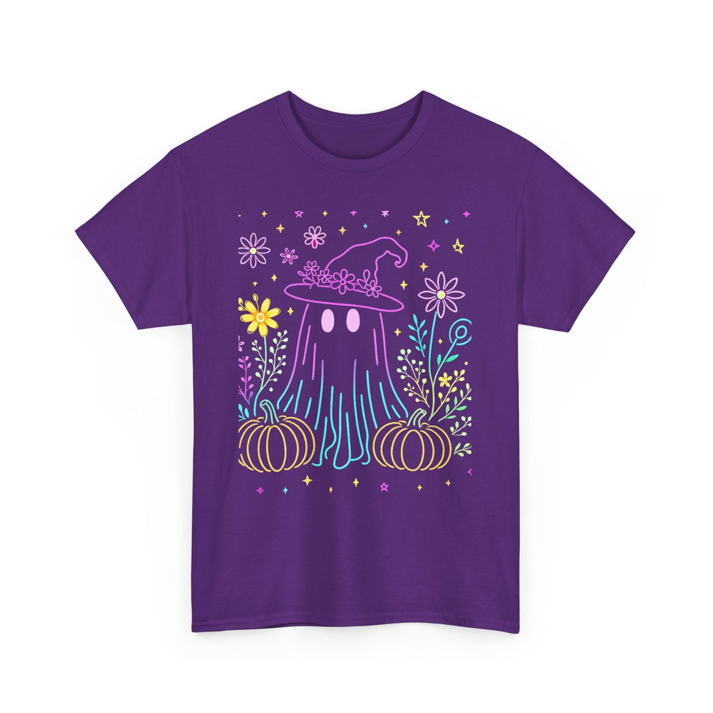 Pastel Ghost Witch Hat Tee
