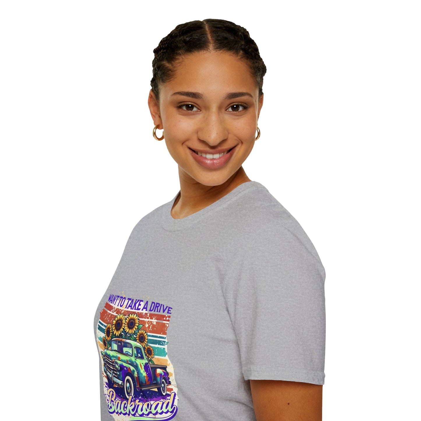 Retro Drive Unisex T-Shirt, Casual Tee, Vintage Car Shirt, Gift for Road Trip Lovers, Summer Style, Outdoor Adventure Apparel