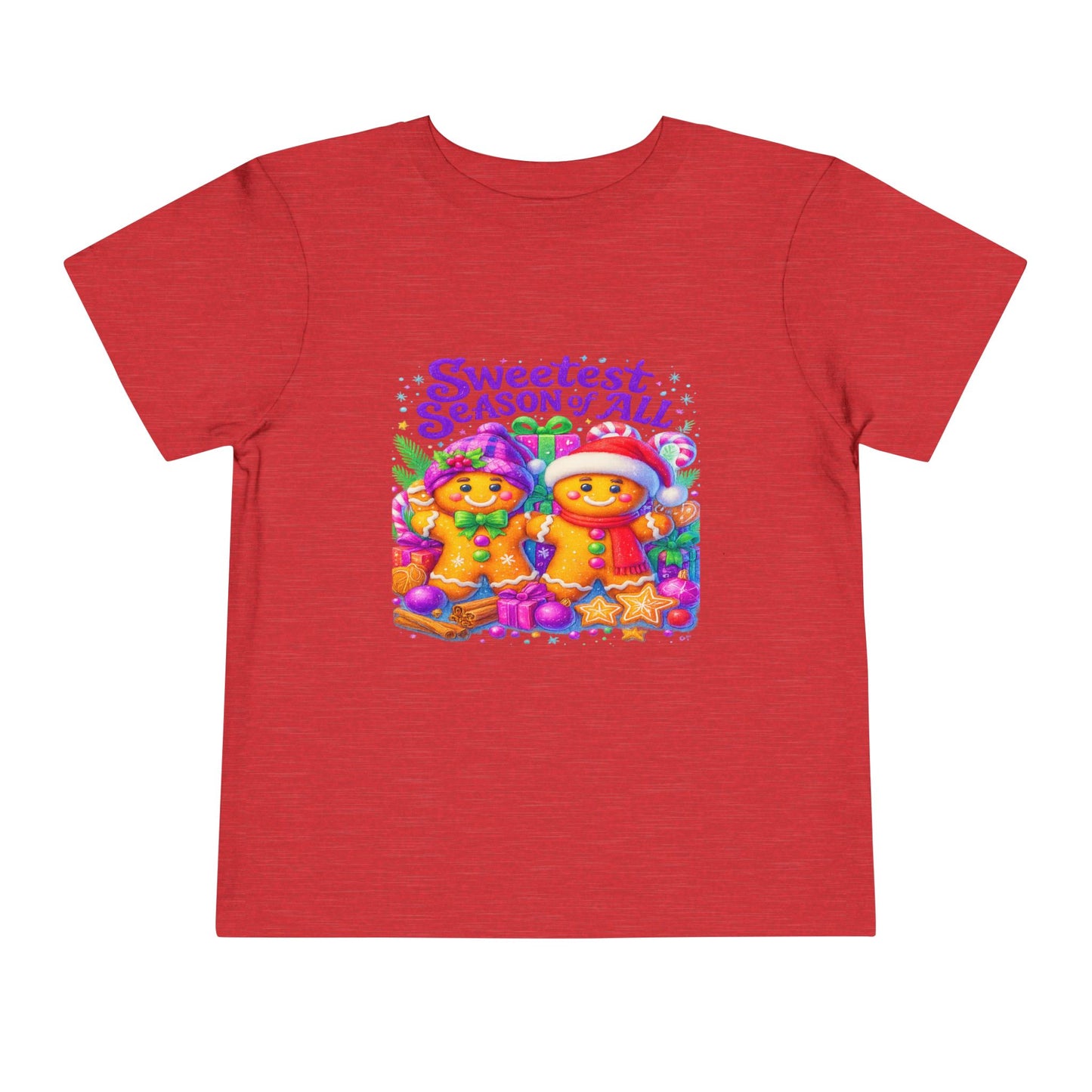 Sweetest Season Gingerbread Christmas Toddler Tee