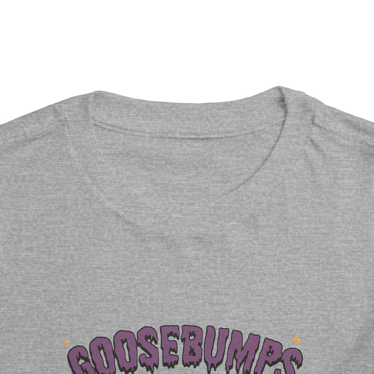 Goosebumps Halloween Toddler Tee - Funny Spooky Xmas