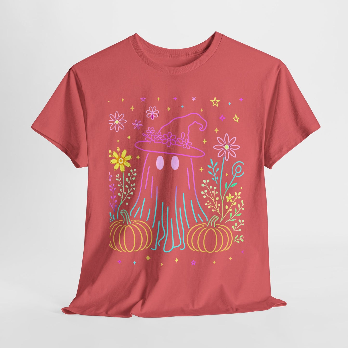 Pastel Ghost Witch Hat Tee