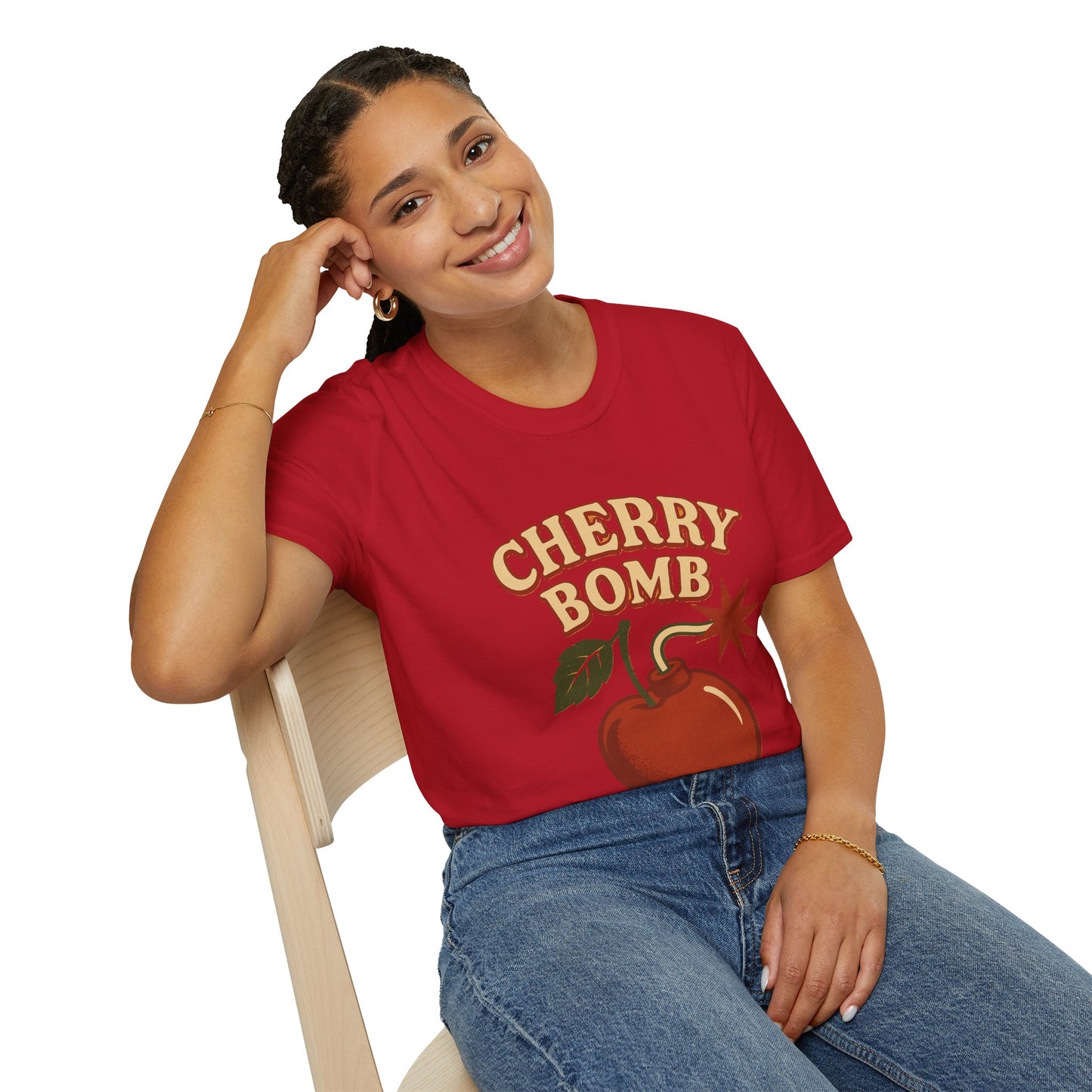 Cherry Bomb Soft Style T-Shirt for Women