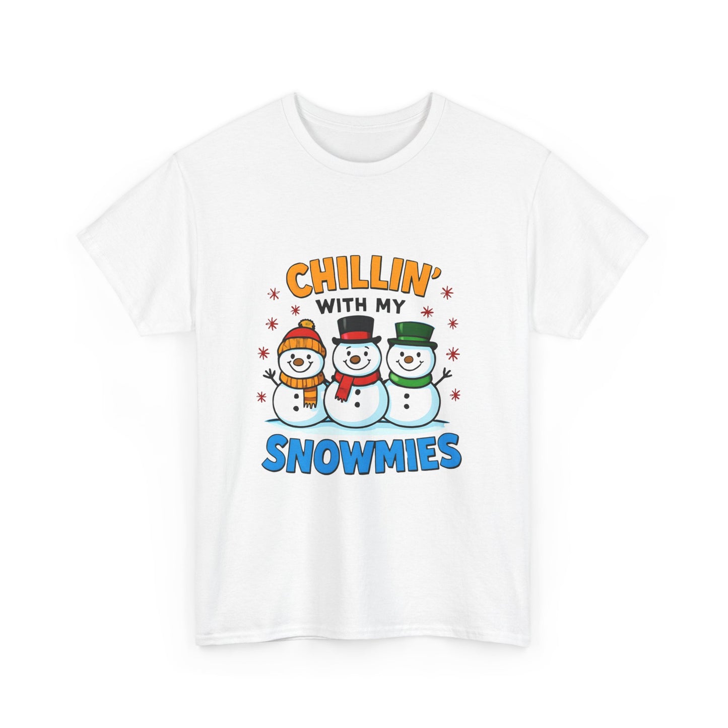 Chillin' With My Snowmies - Cancer Awareness Tee
