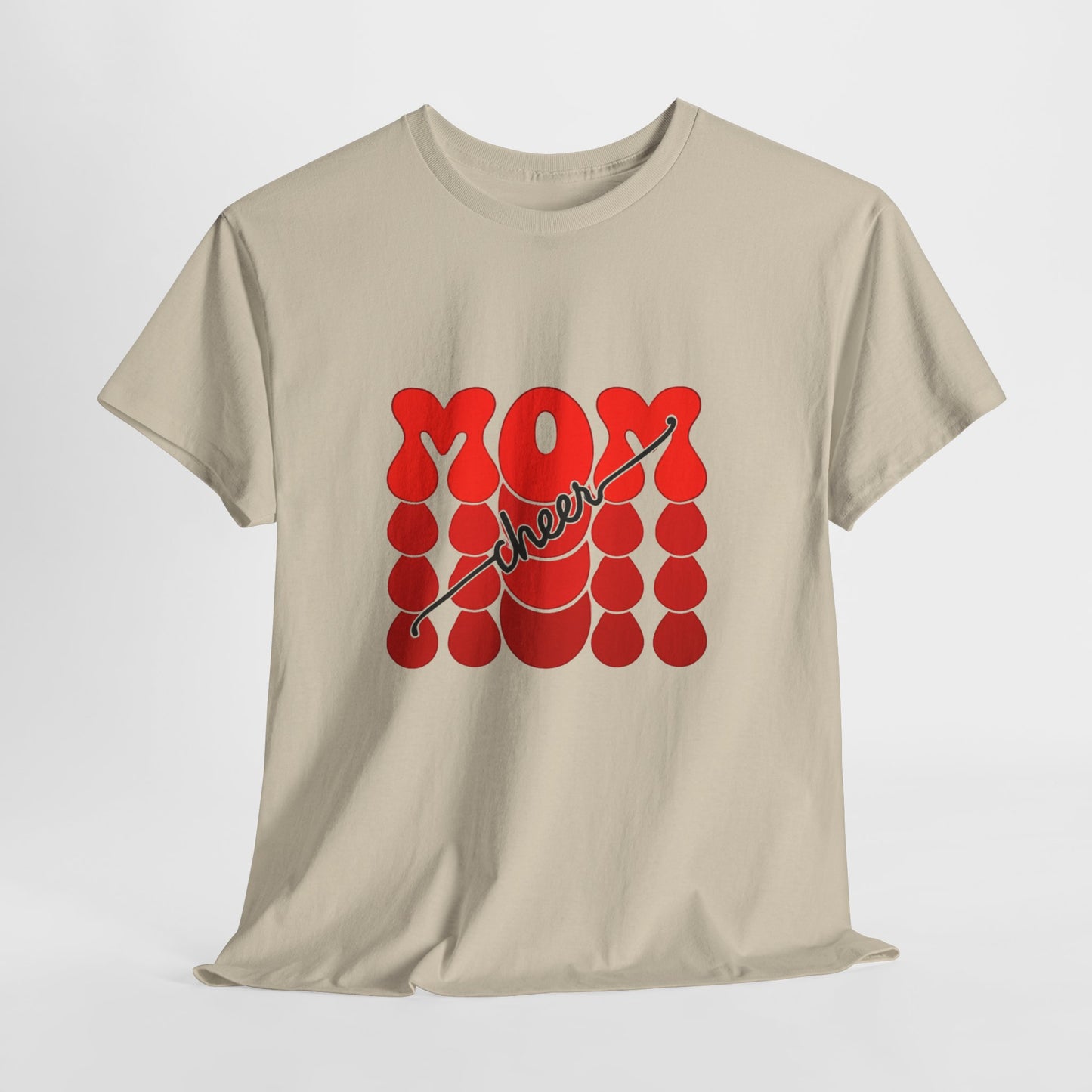Retro Mom Cheer Tee – Bold Support & Spirit Shirt