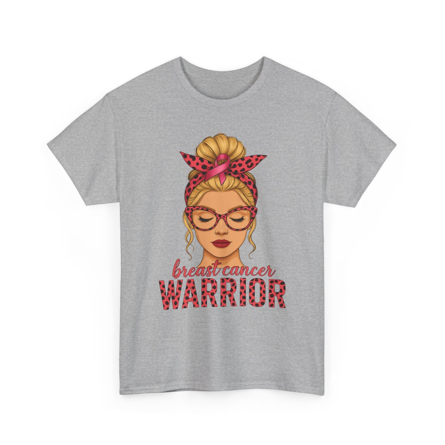 Breast Cancer Warrior Tee - Pink Ribbon Support