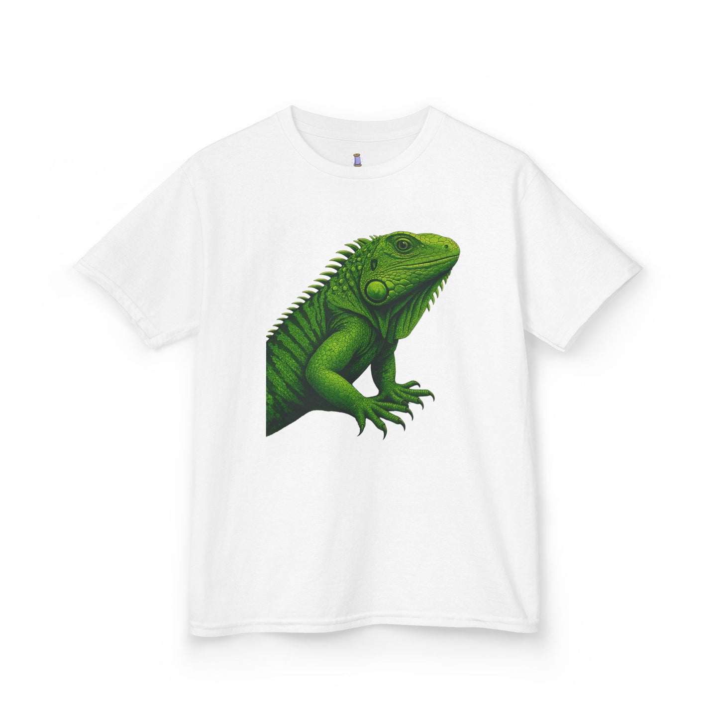Green Iguana Kids Tee - Fun Shirt for Nature Lovers, Birthday Gift, Summer Wear, Animal Lovers, Eco-Friendly Clothing