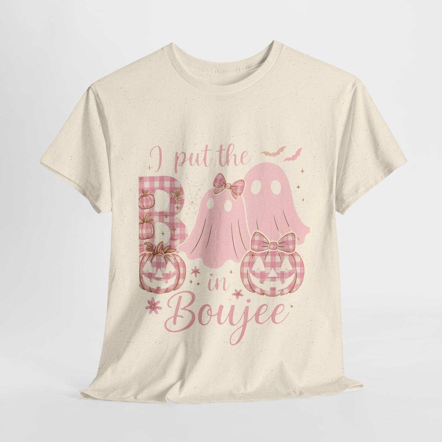 I Put The B In Boujee Pink Halloween Tee