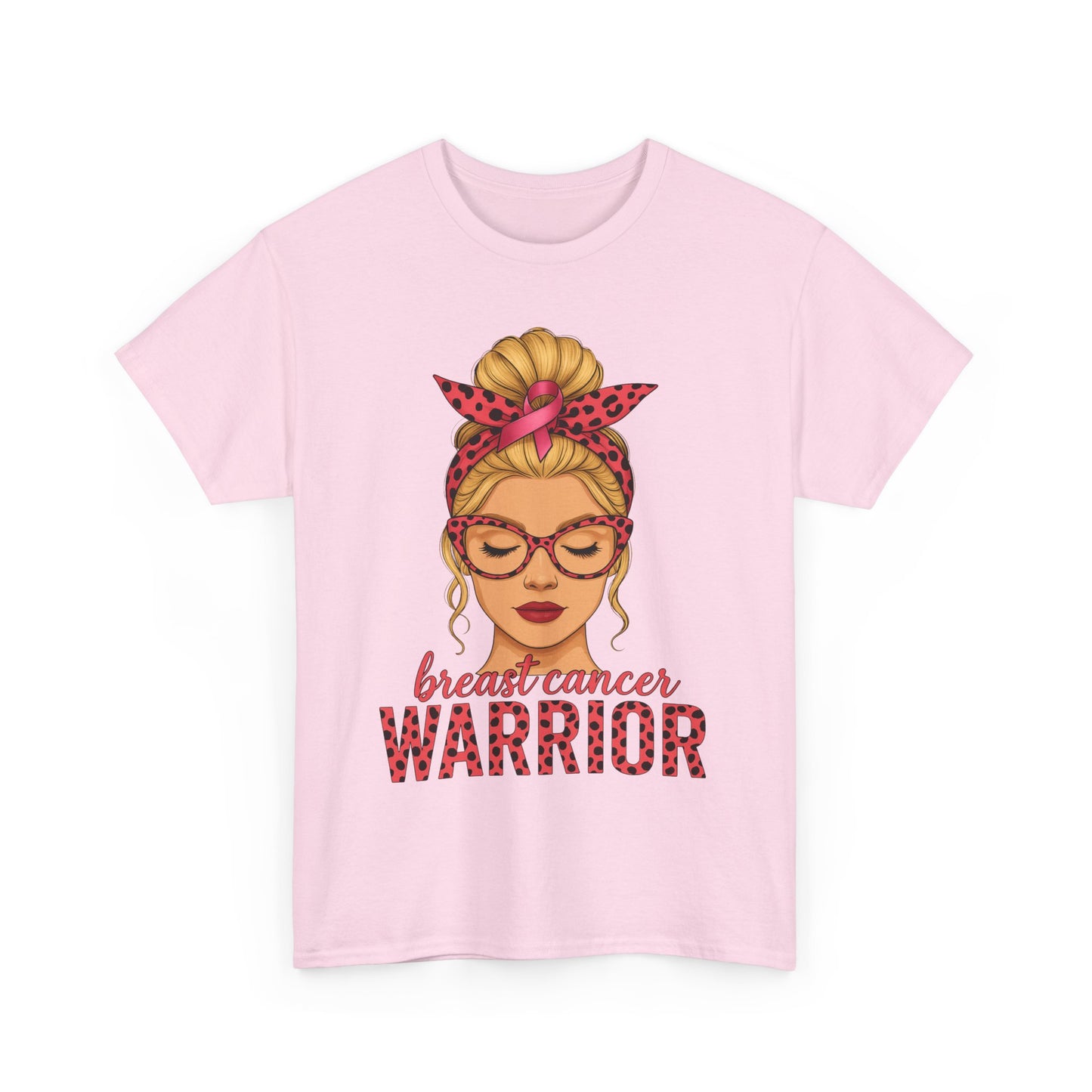 Breast Cancer Warrior Tee - Pink Ribbon Support