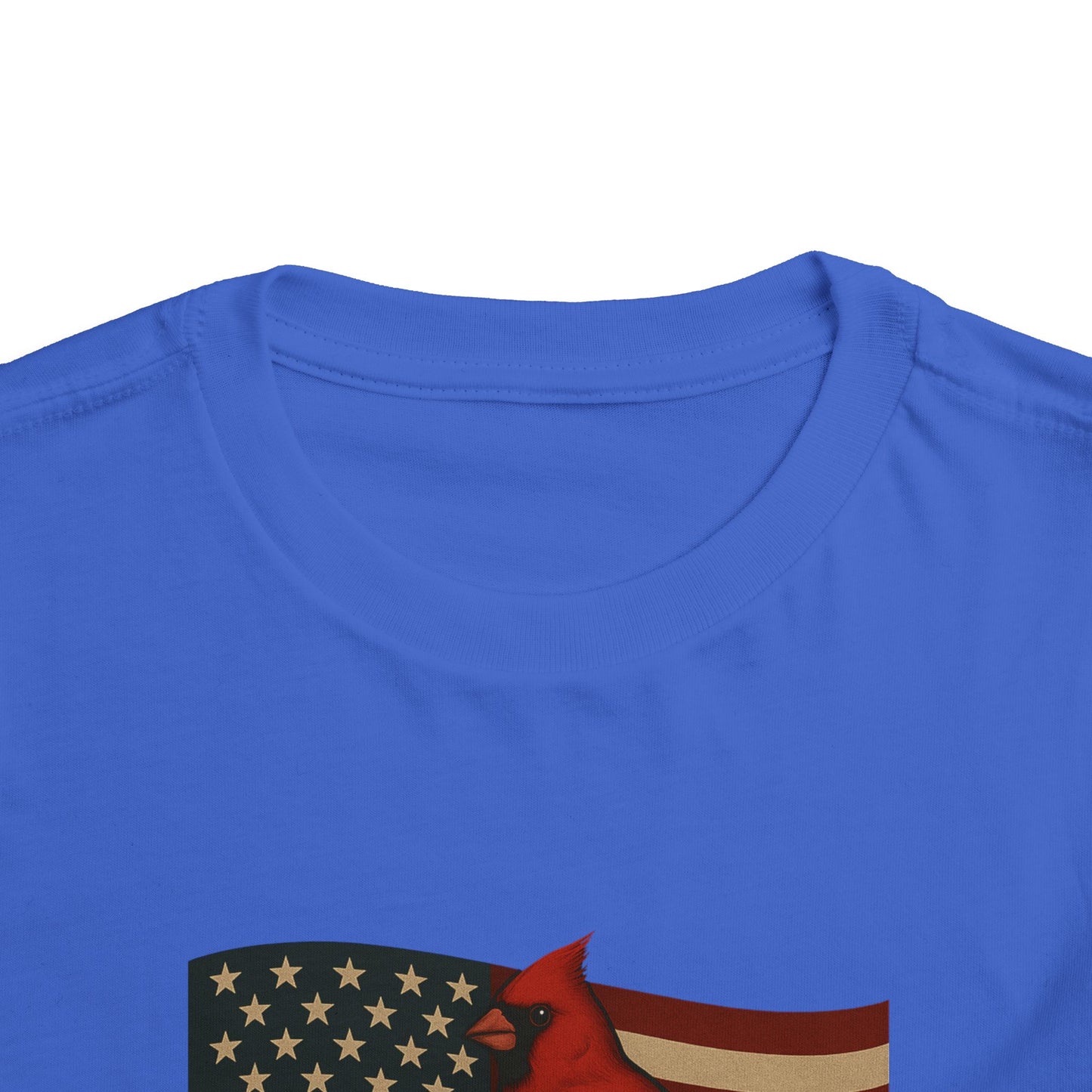 NC Cardinal & Dogwood Toddler Christmas Tee
