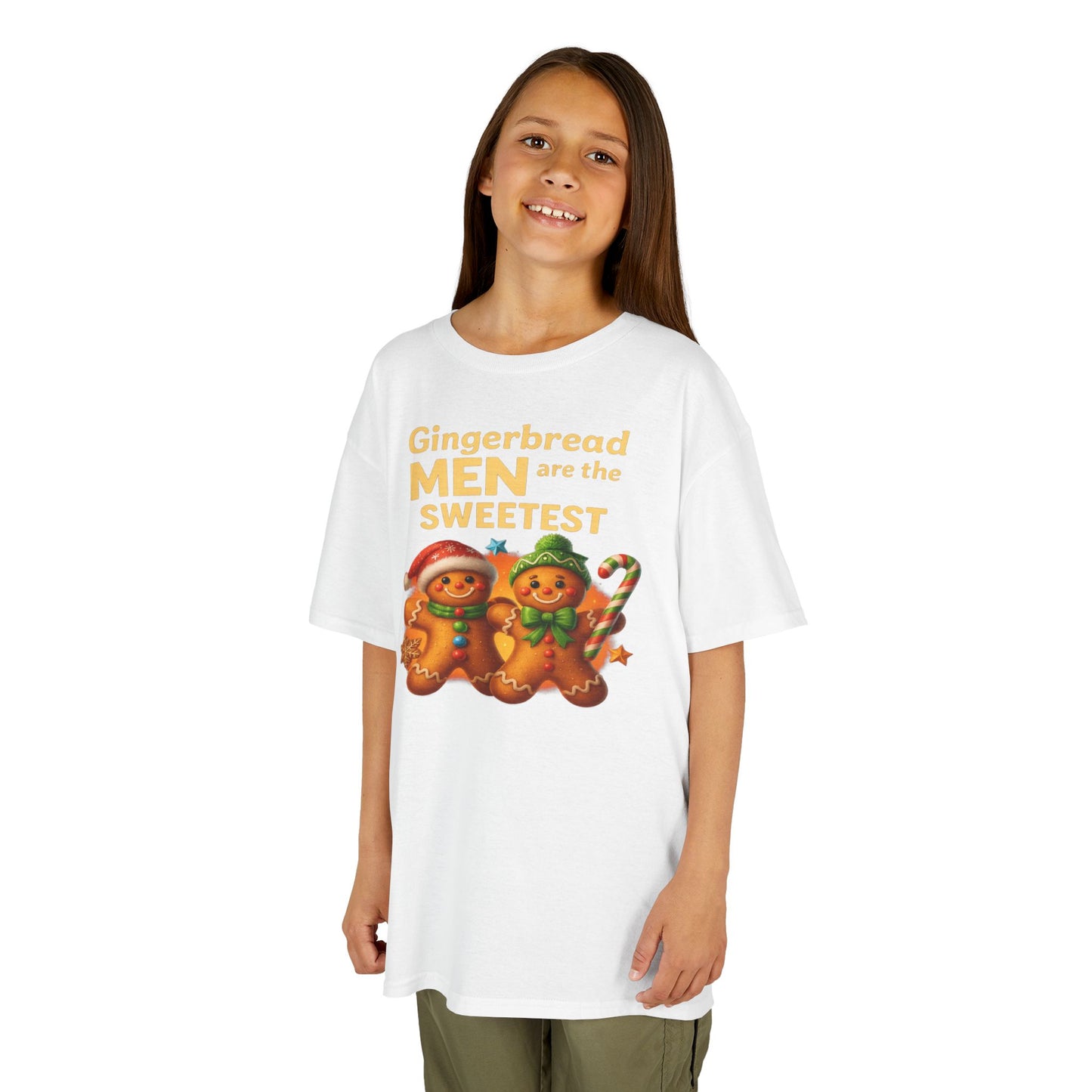 Gingerbread Men Kids Tee, Festive Holiday Shirt, Cute Christmas Outfit, Sweet Treat Apparel, Winter Celebration Wear, Kid's Holiday Gift