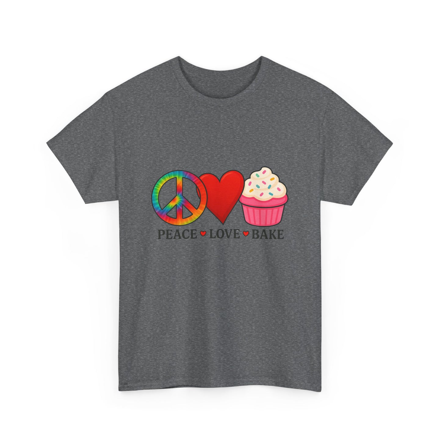 Tie-Dye Peace Sign Tee Love Celebration Shirt