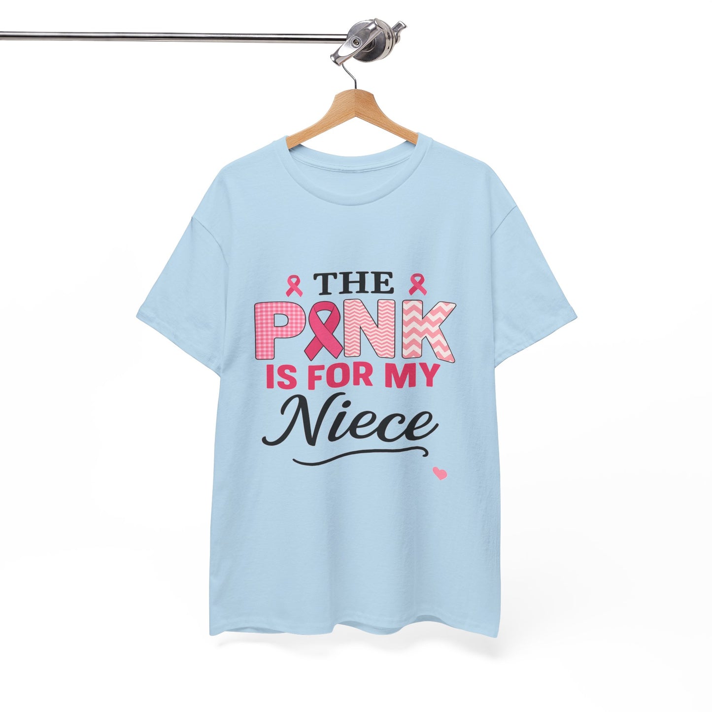 Pink Ribbon Niece Tee - Breast Cancer Awareness