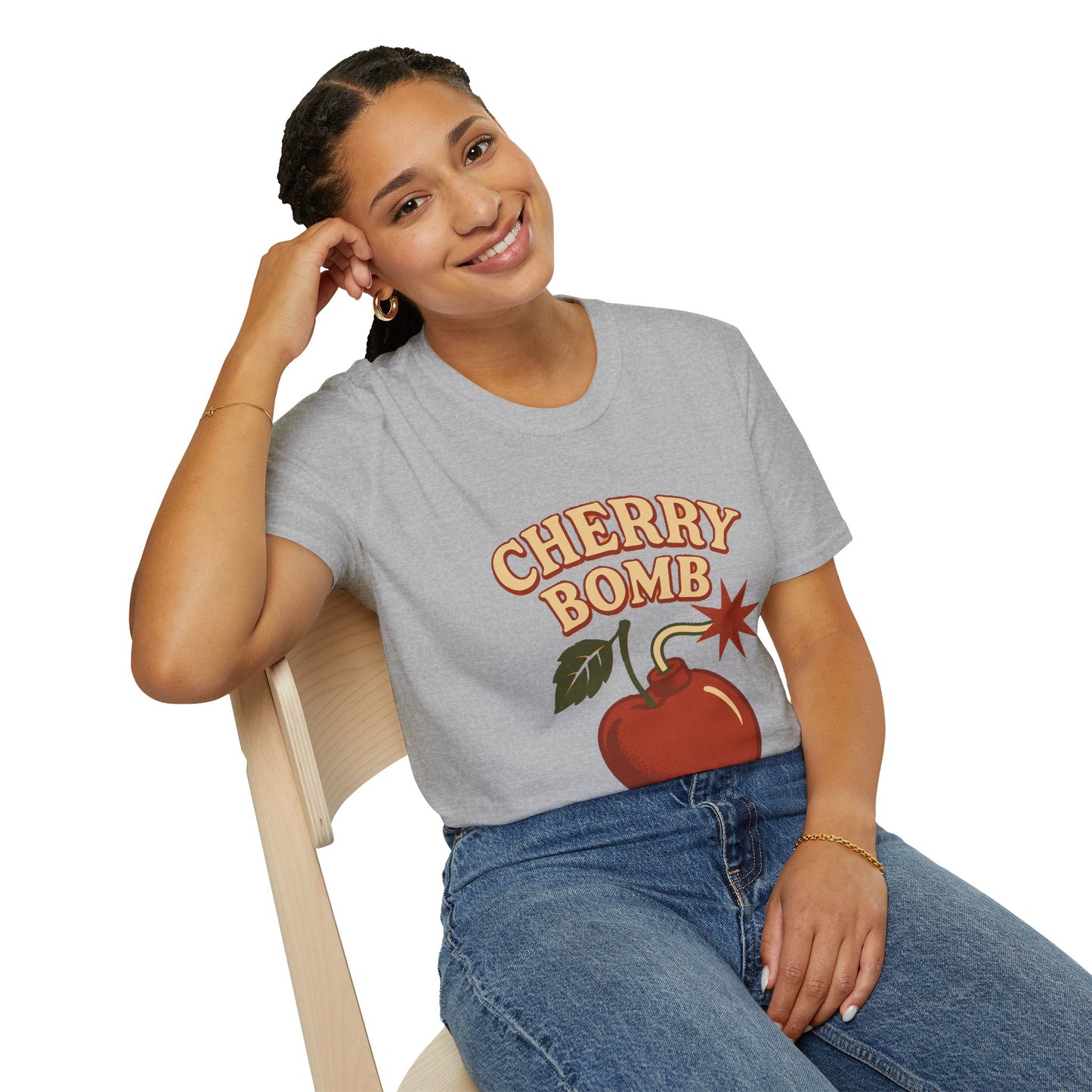 Cherry Bomb Soft Style T-Shirt for Women