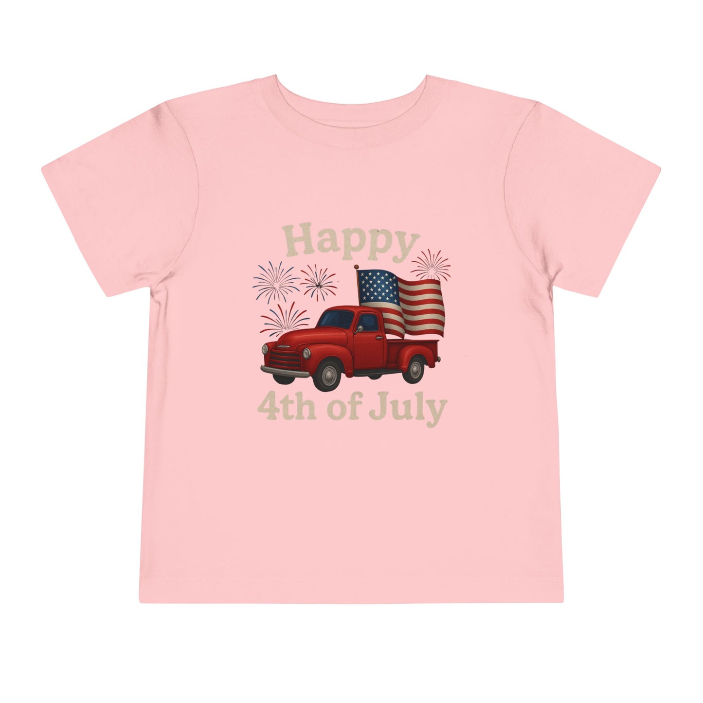 4th of July Truck Tee - Happy Independence Day!