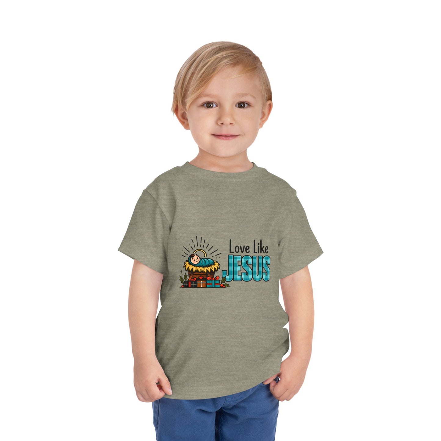 Love Like Jesus Toddler Christmas Tee