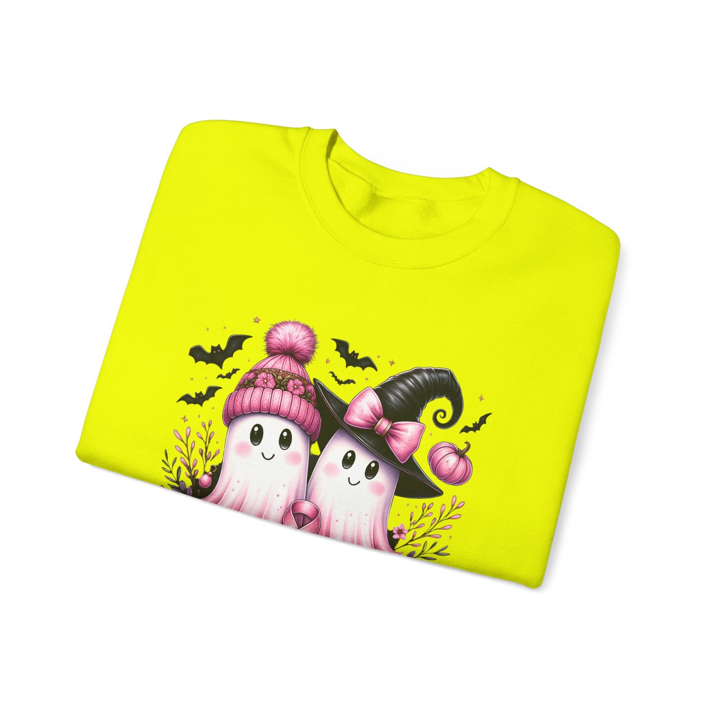 Boo-tiful Breast Cancer Awareness Halloween Crewneck