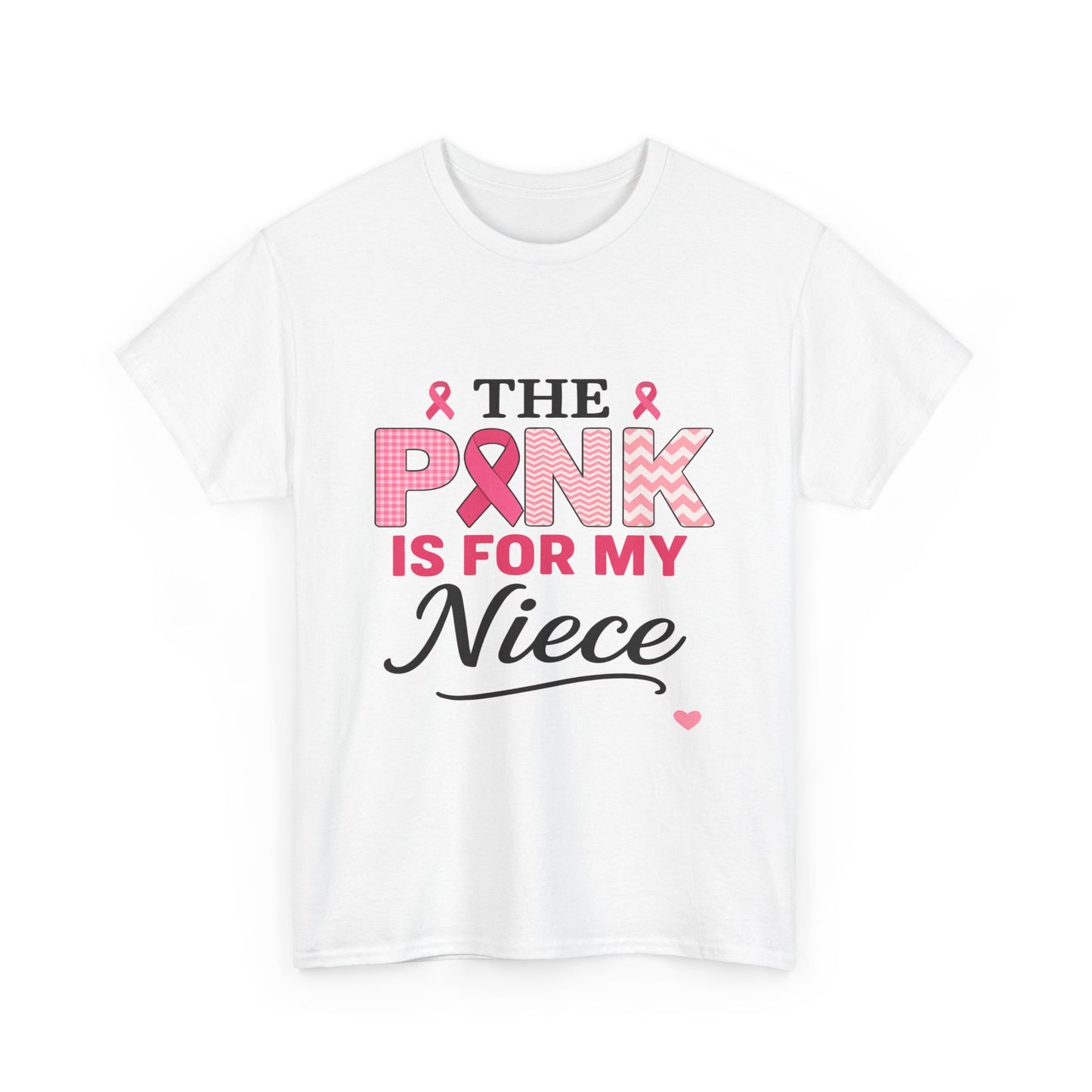 Pink Ribbon Niece Tee - Breast Cancer Awareness
