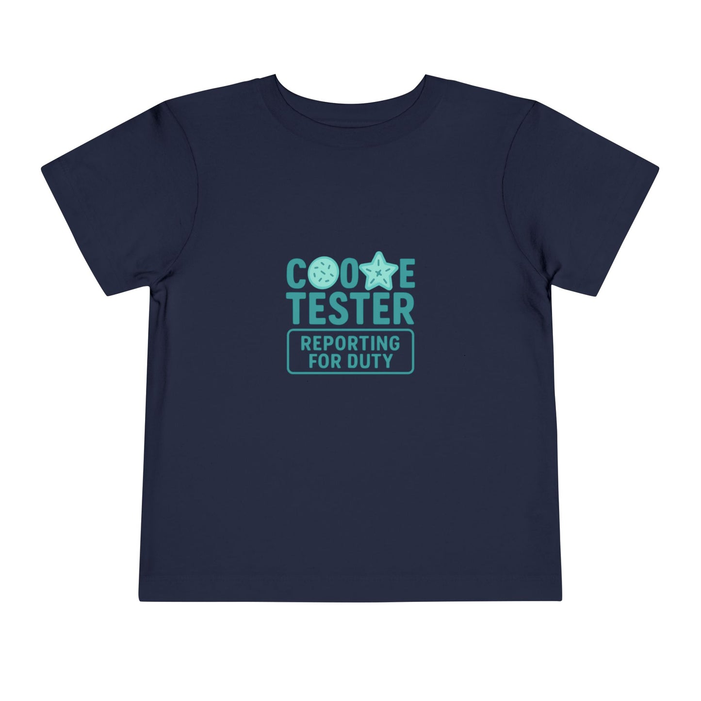 Cookie Tester Christmas Tee - Reporting for Duty!