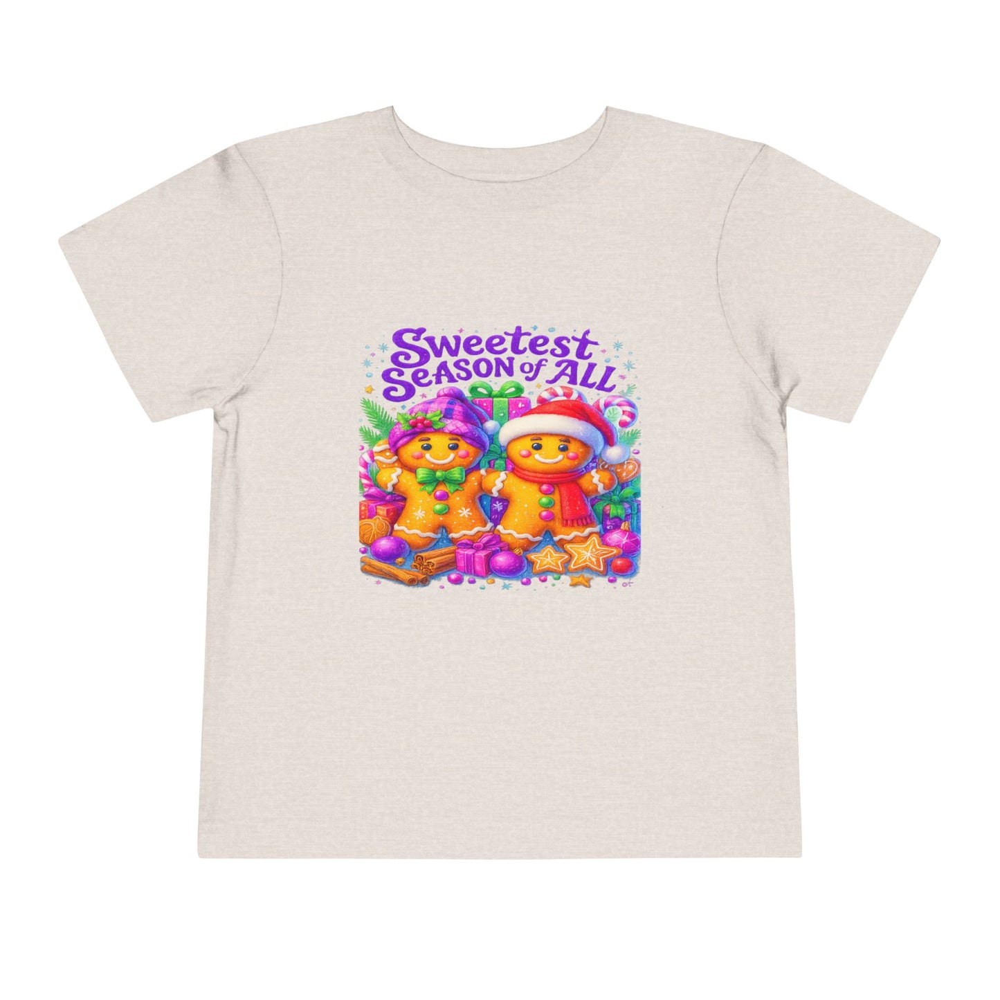 Sweetest Season Gingerbread Christmas Toddler Tee