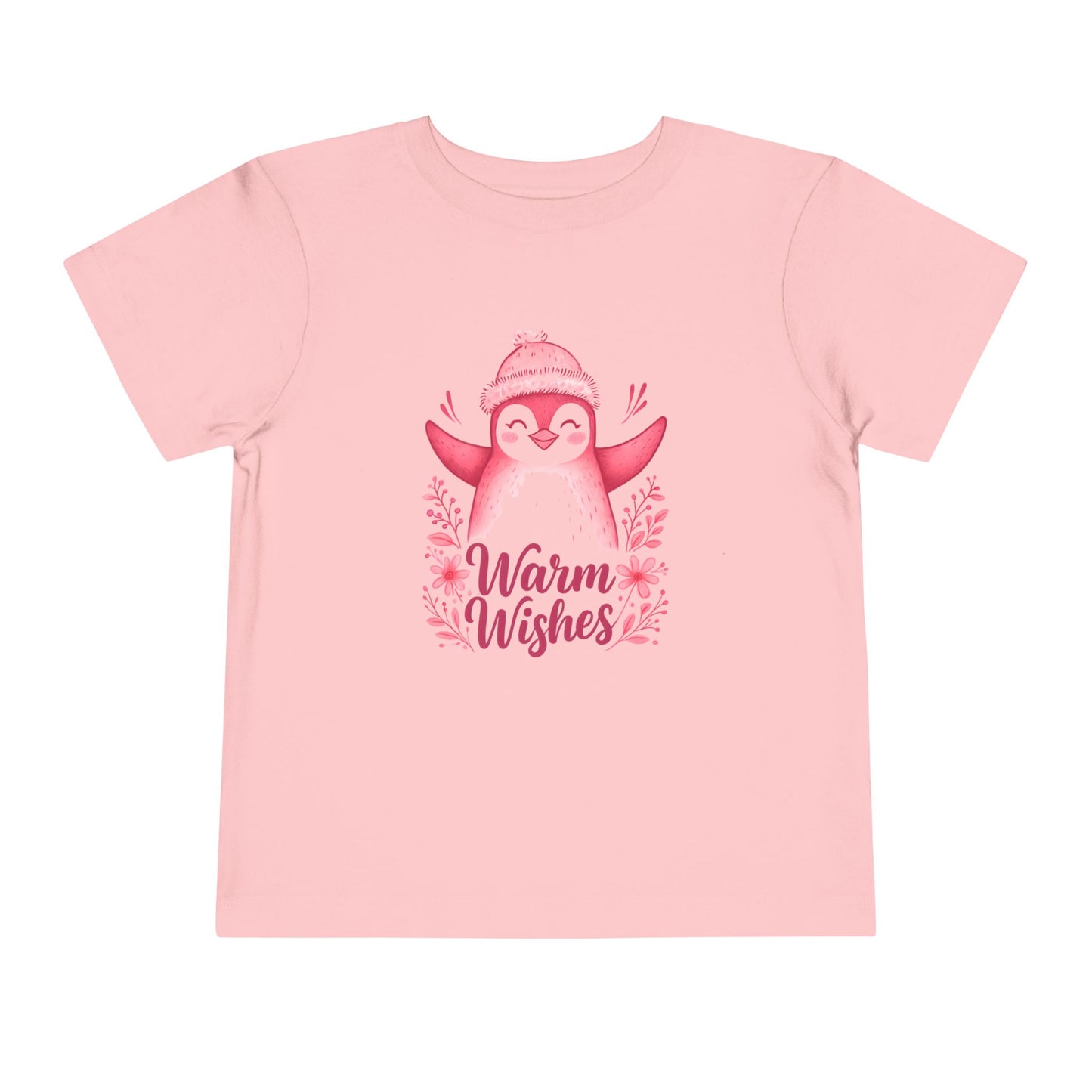 Warm Wishes Penguin Toddler Christmas Tee