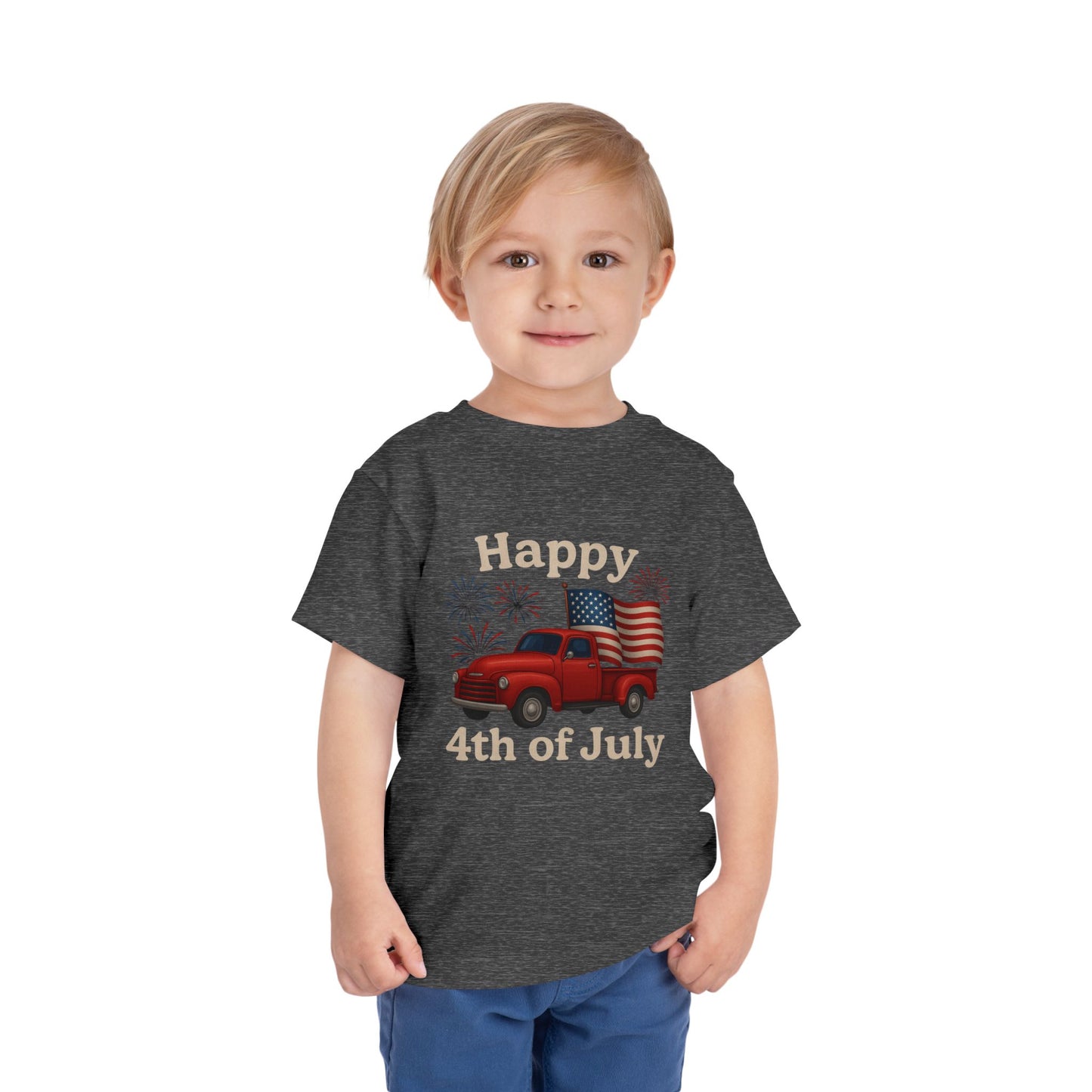 4th of July Truck Tee - Happy Independence Day!