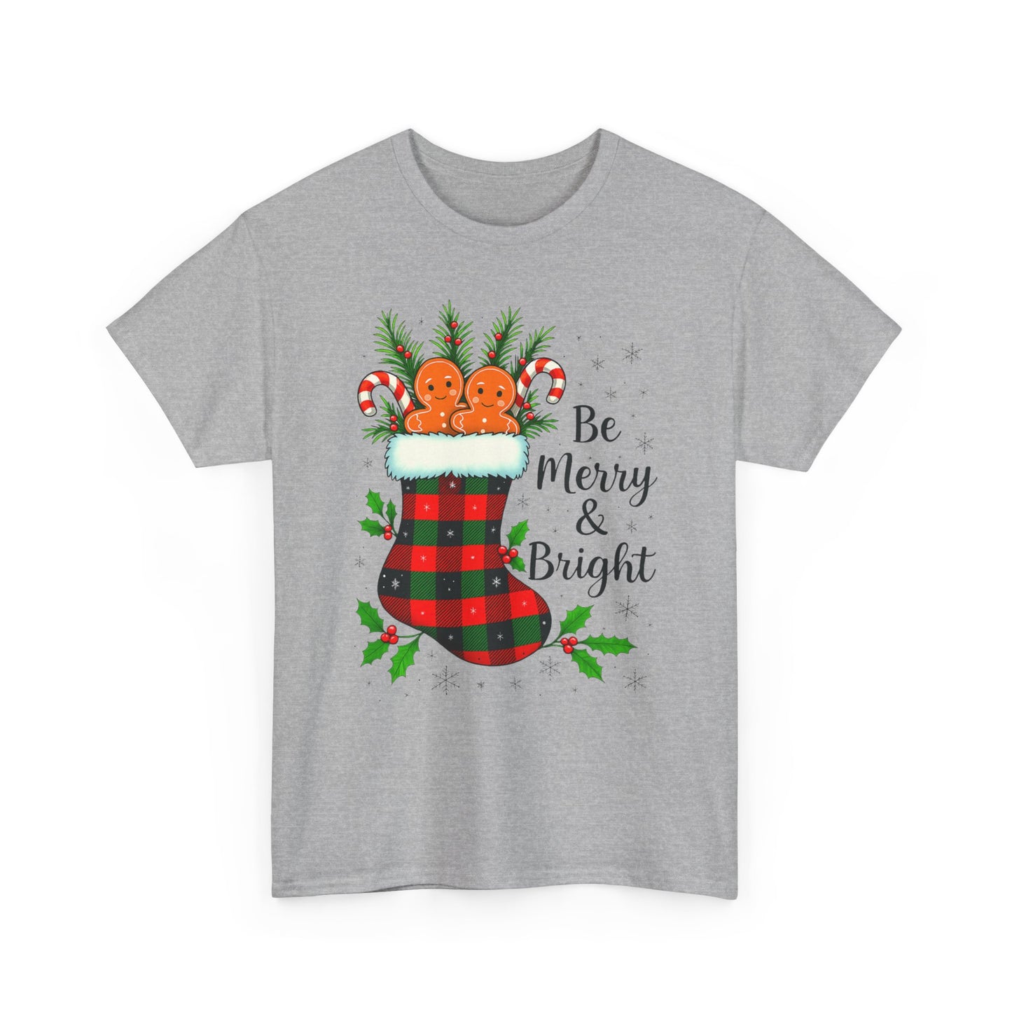 Christmas Plaid Stocking Tee