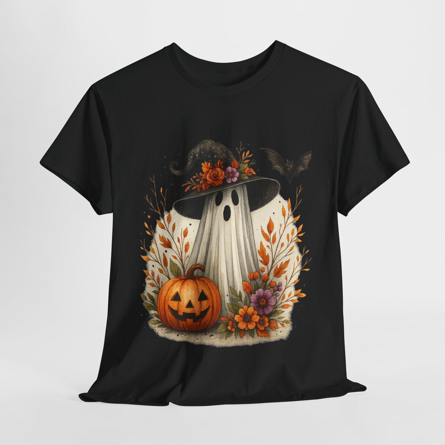 Whimsical Ghost Halloween Tee
