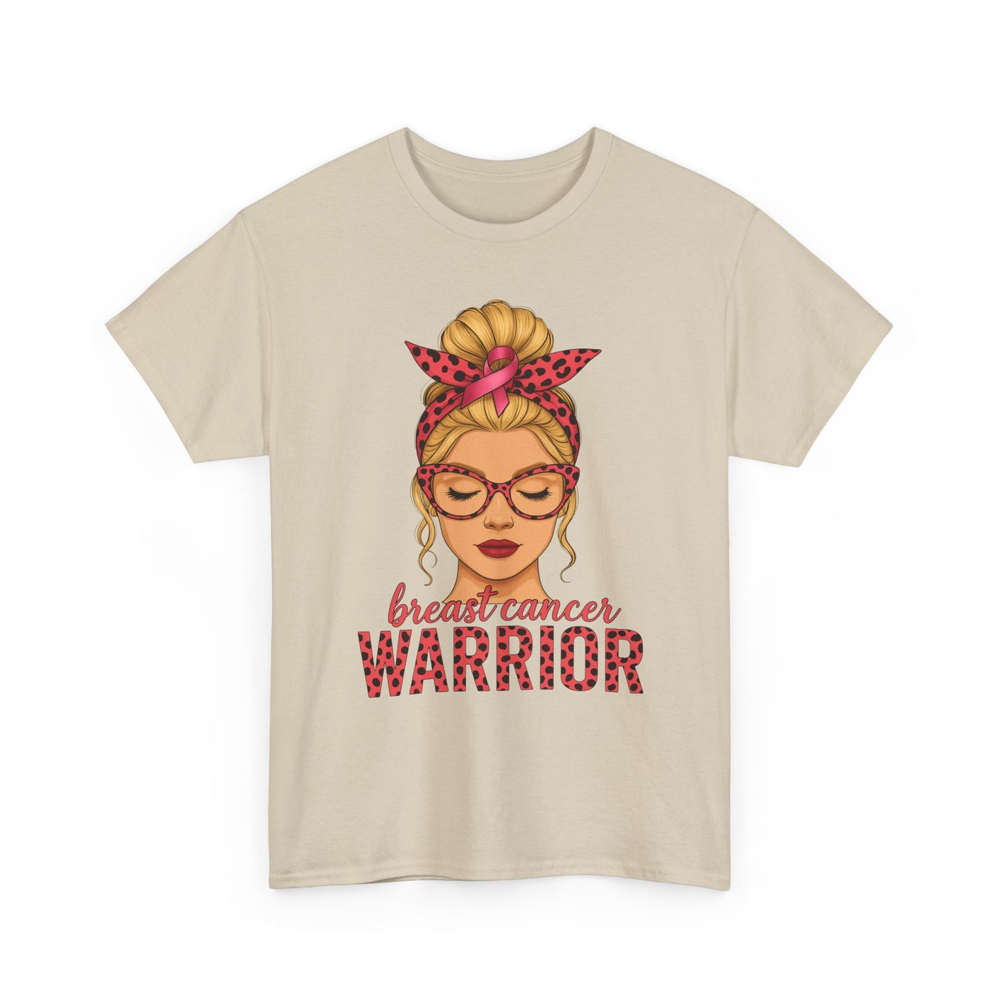Breast Cancer Warrior Tee - Pink Ribbon Support