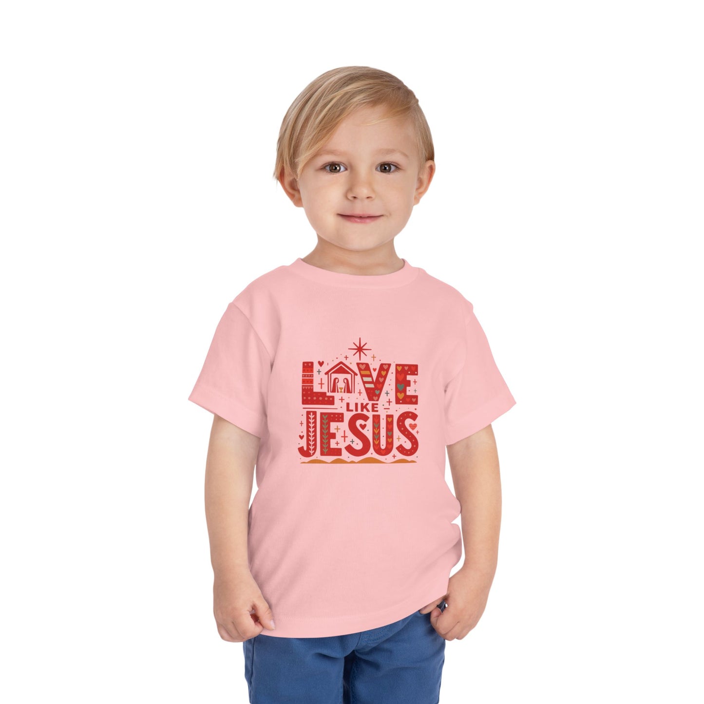 Love Like Jesus Toddler Christmas Tee