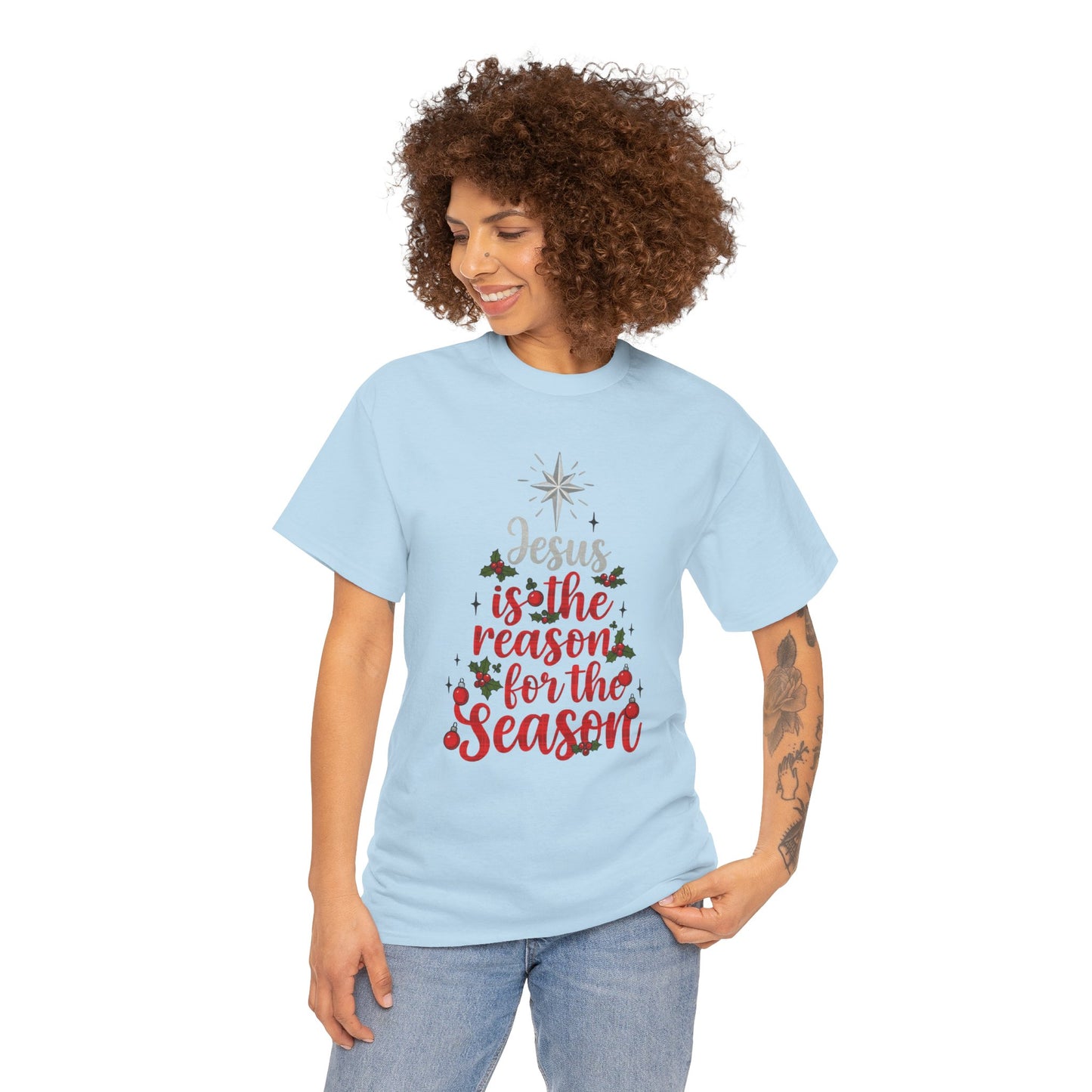 Jesus is the Reason for the Season Christmas Tee