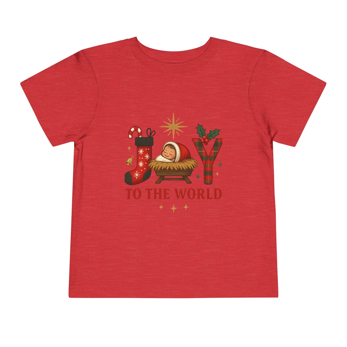 Joy to the World Toddler Christmas Tee