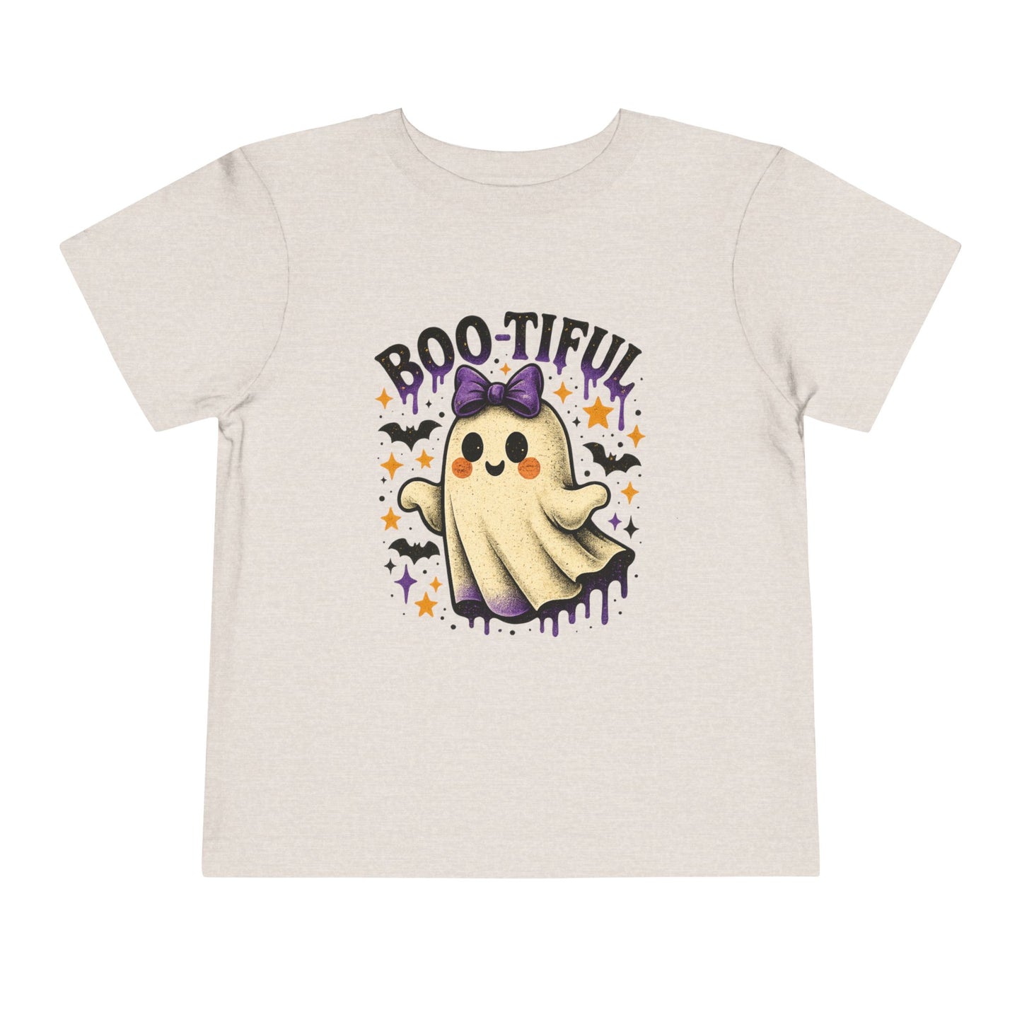 Boo-tiful Ghost Halloween Toddler Tee