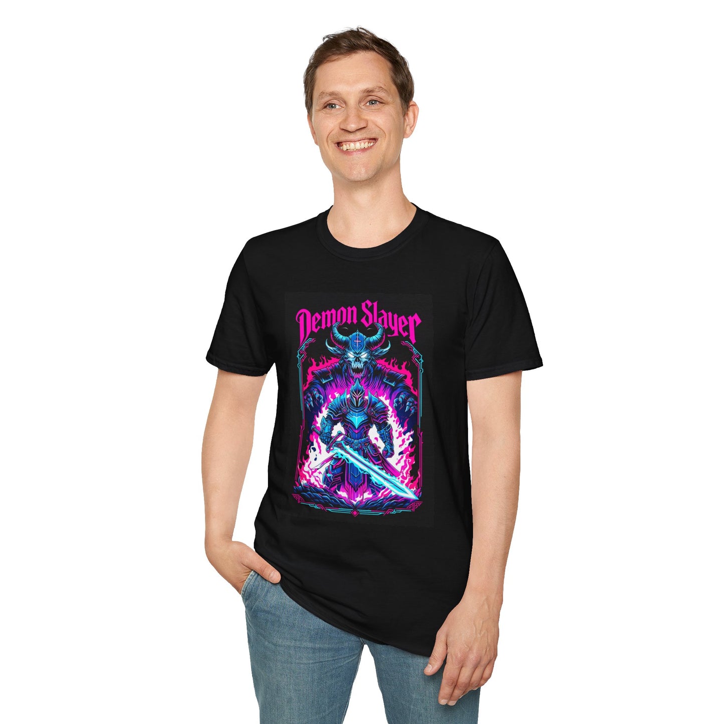 Demon Slayer Unisex T-Shirt, Anime Tee, Gift for Fans, Graphic Shirt, Casual Wear, Unique Collectible