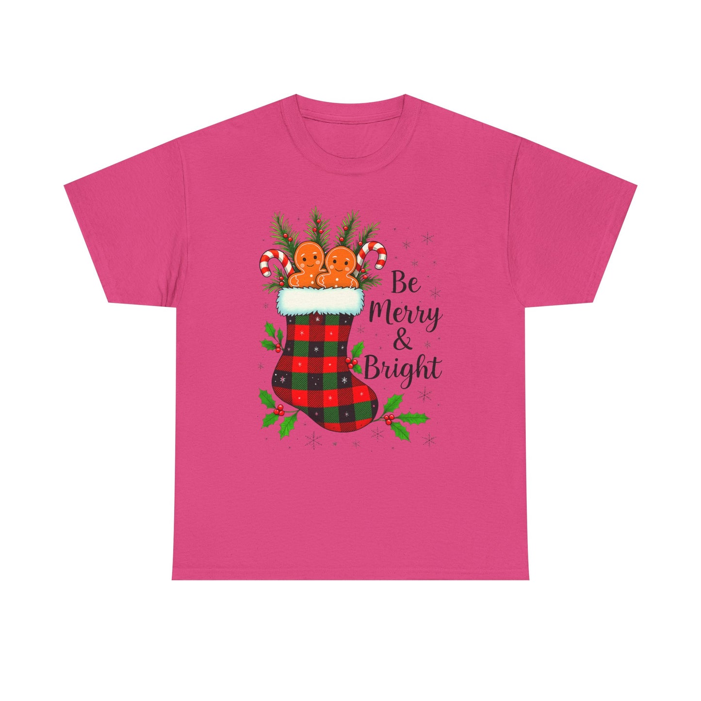 Christmas Plaid Stocking Tee