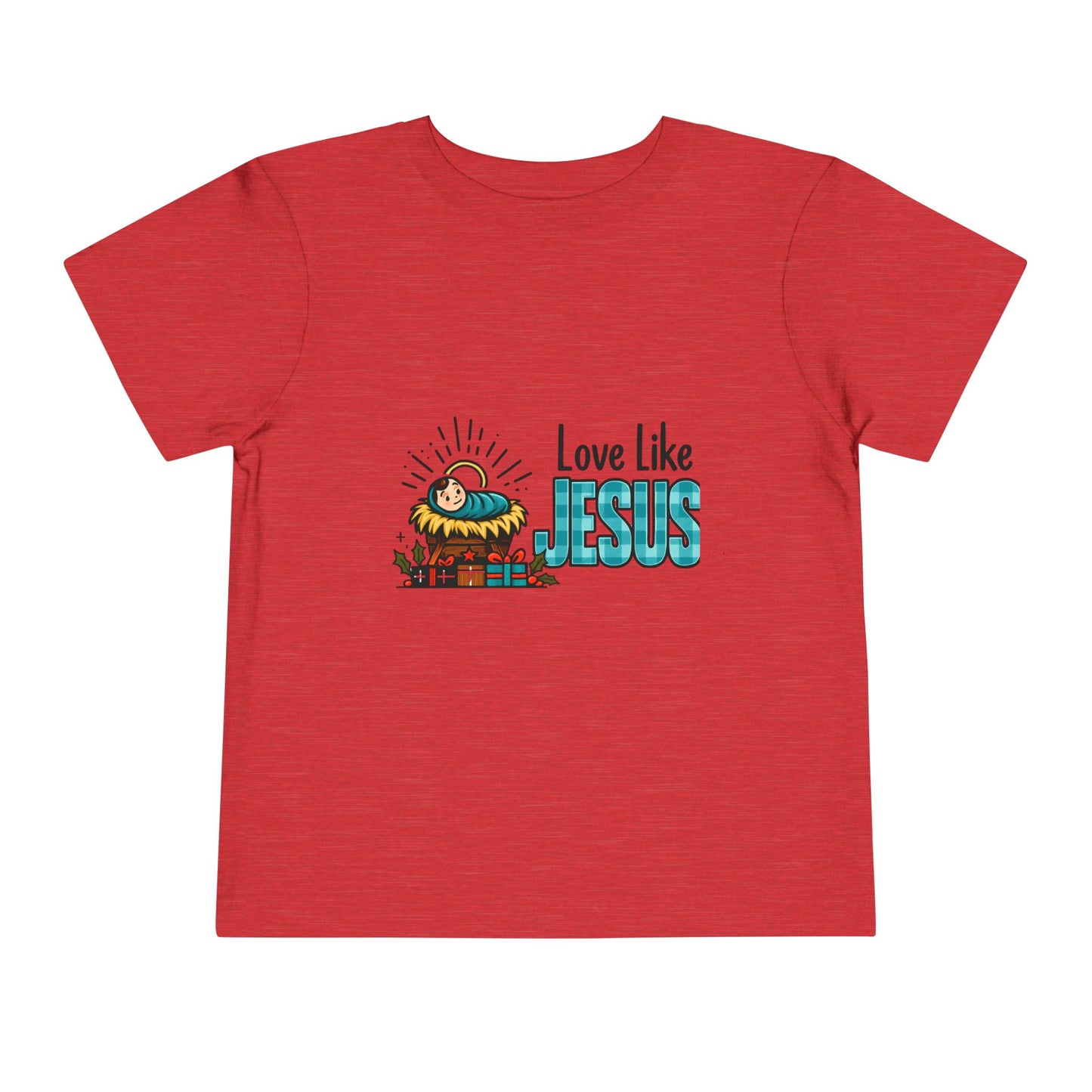 Love Like Jesus Toddler Christmas Tee