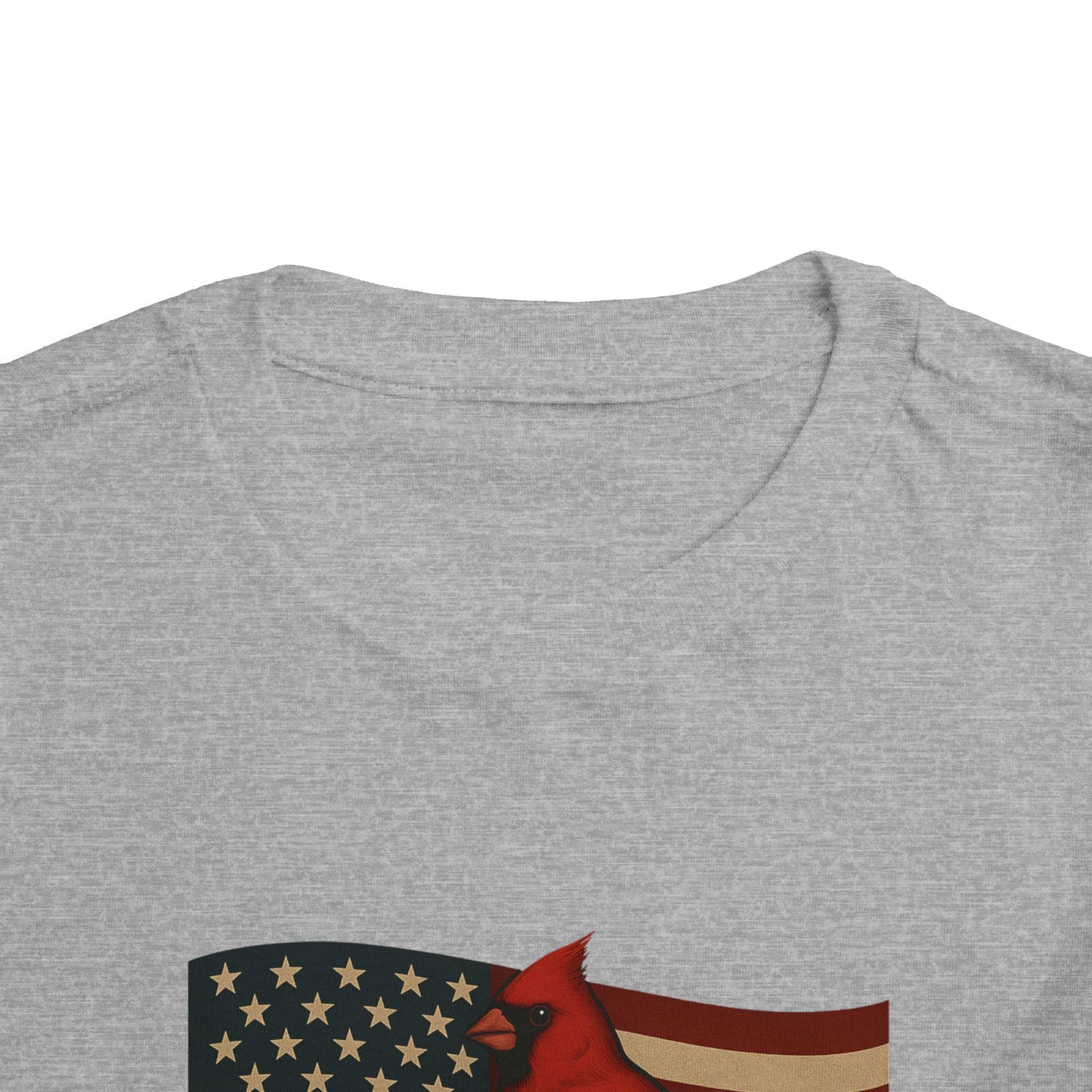 NC Cardinal & Dogwood Toddler Christmas Tee