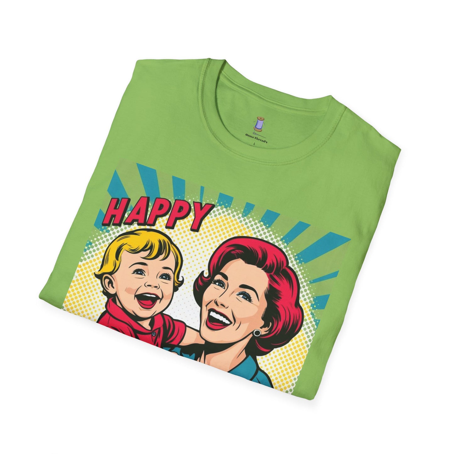 Happy Mother's Day Unisex T-Shirt, Vintage Graphic Tee, Gift for Mom, Celebration Apparel, Mother's Day Presents, Comfortable Casual Wear