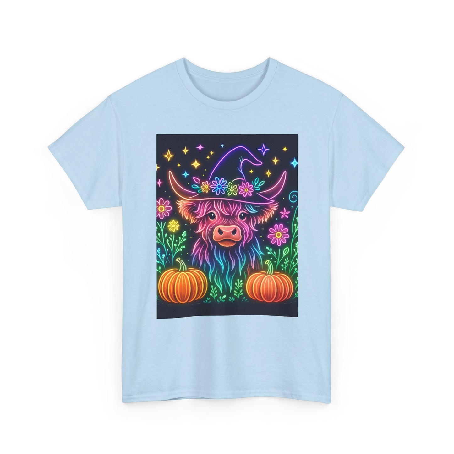 Neon Halloween Highland Tee