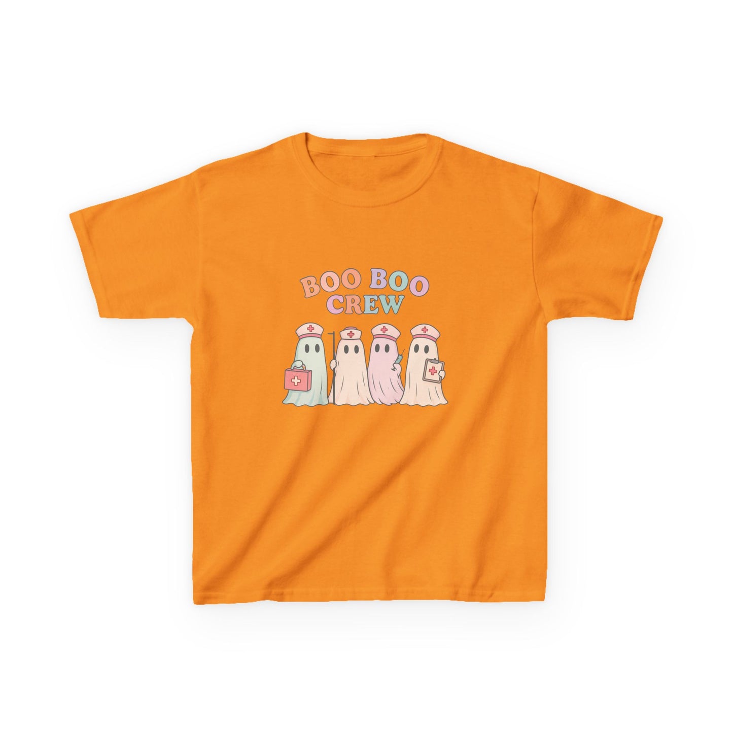 Boo Boo Crew Halloween Nurse Kids Tee