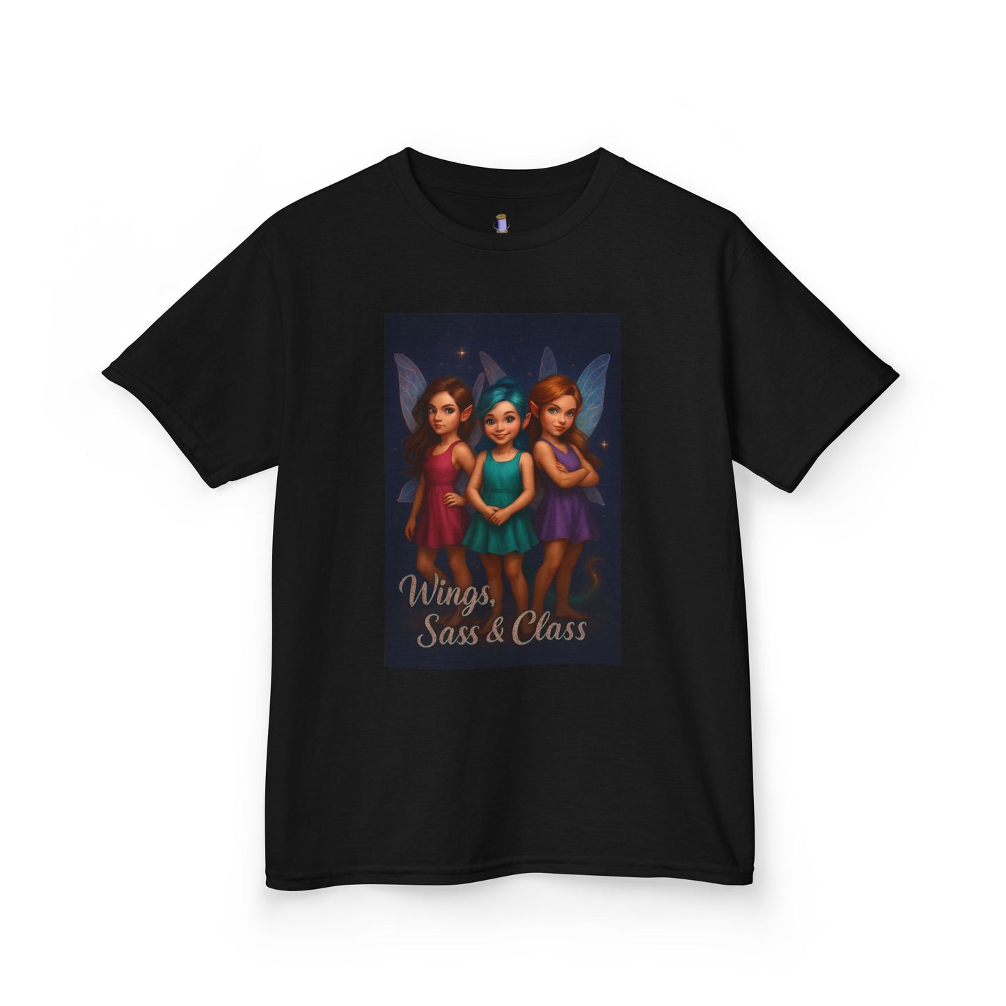 Whimsical Fairy Kids Tee, Cute T-Shirt for Girls, Birthday Gift, Fairytale Apparel, Fantasy Themed Clothing