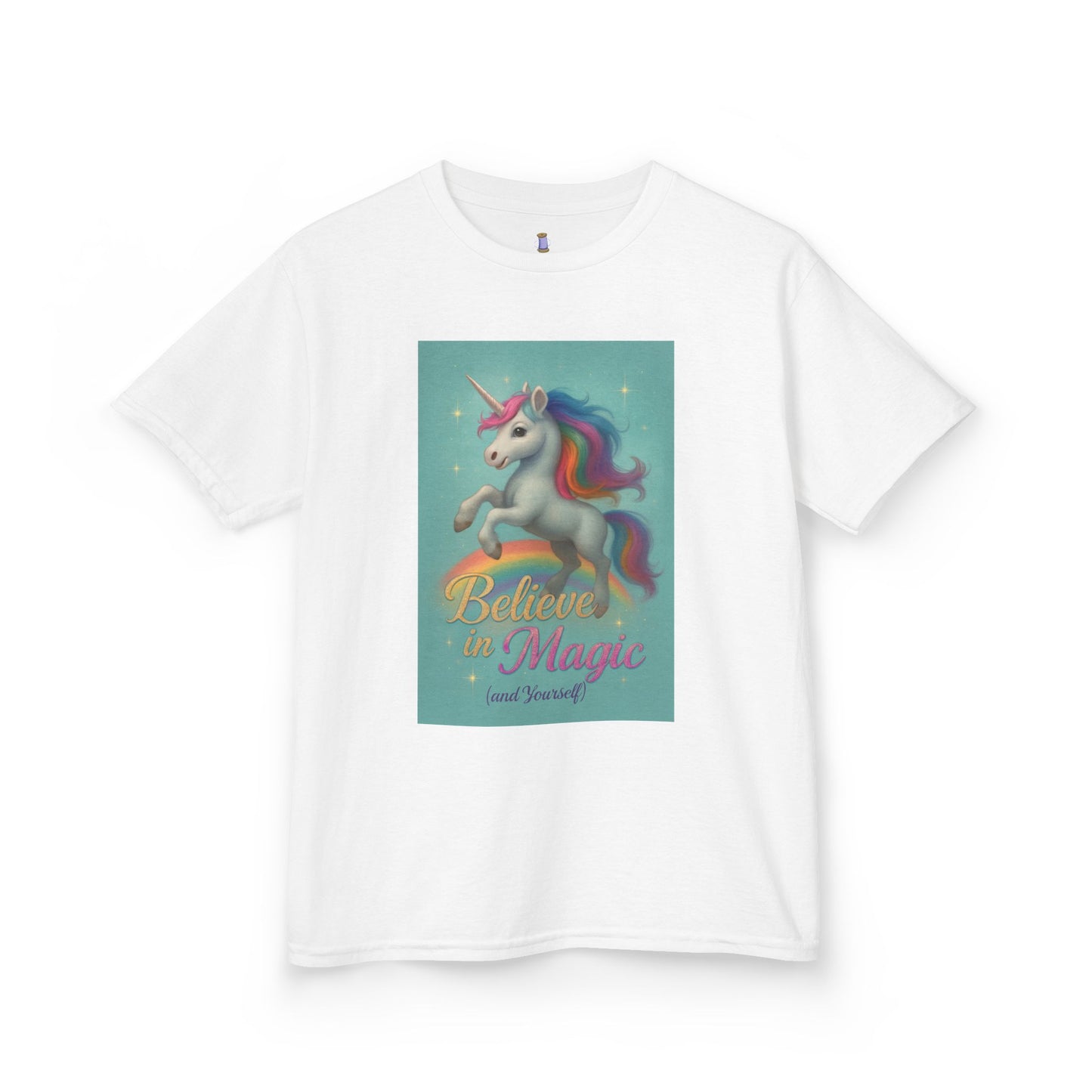 Unicorn Magic Kids Tee - Believe in Magic, Kids T-Shirt, Unicorn Shirt, Birthday Gift, Playtime Apparel