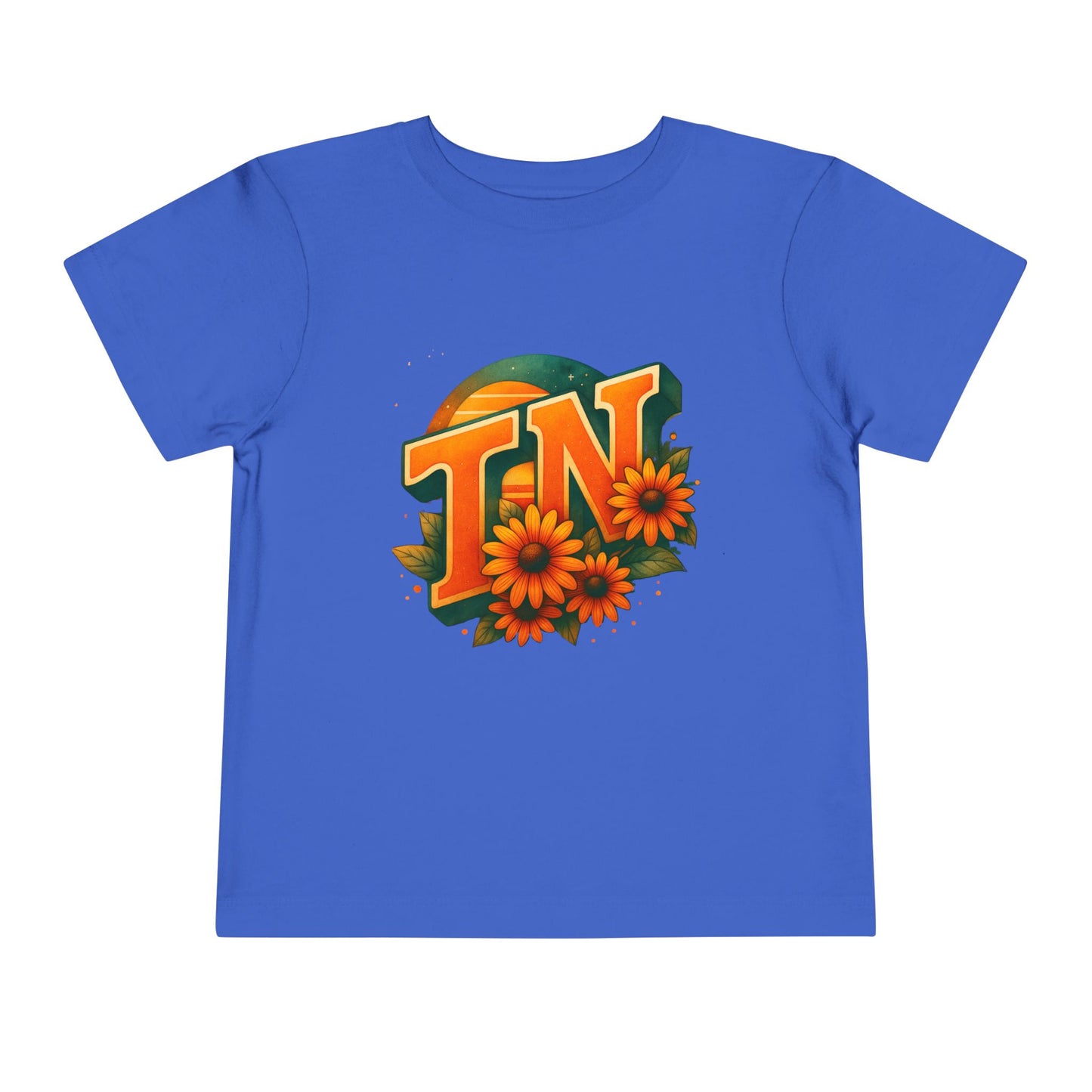 Toddler Tee Sunflower Sunset Design