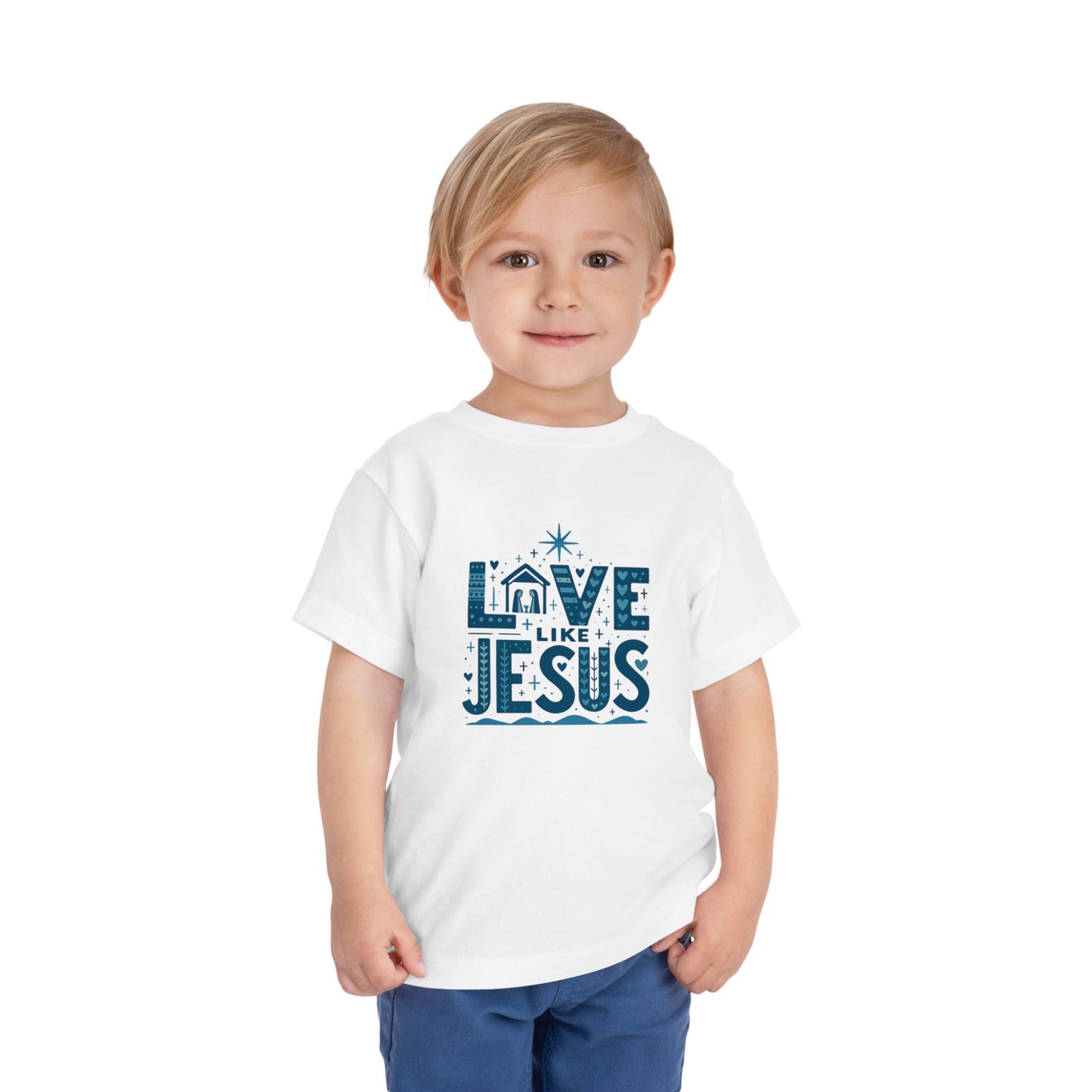 Love Like Jesus Toddler Christmas Tee