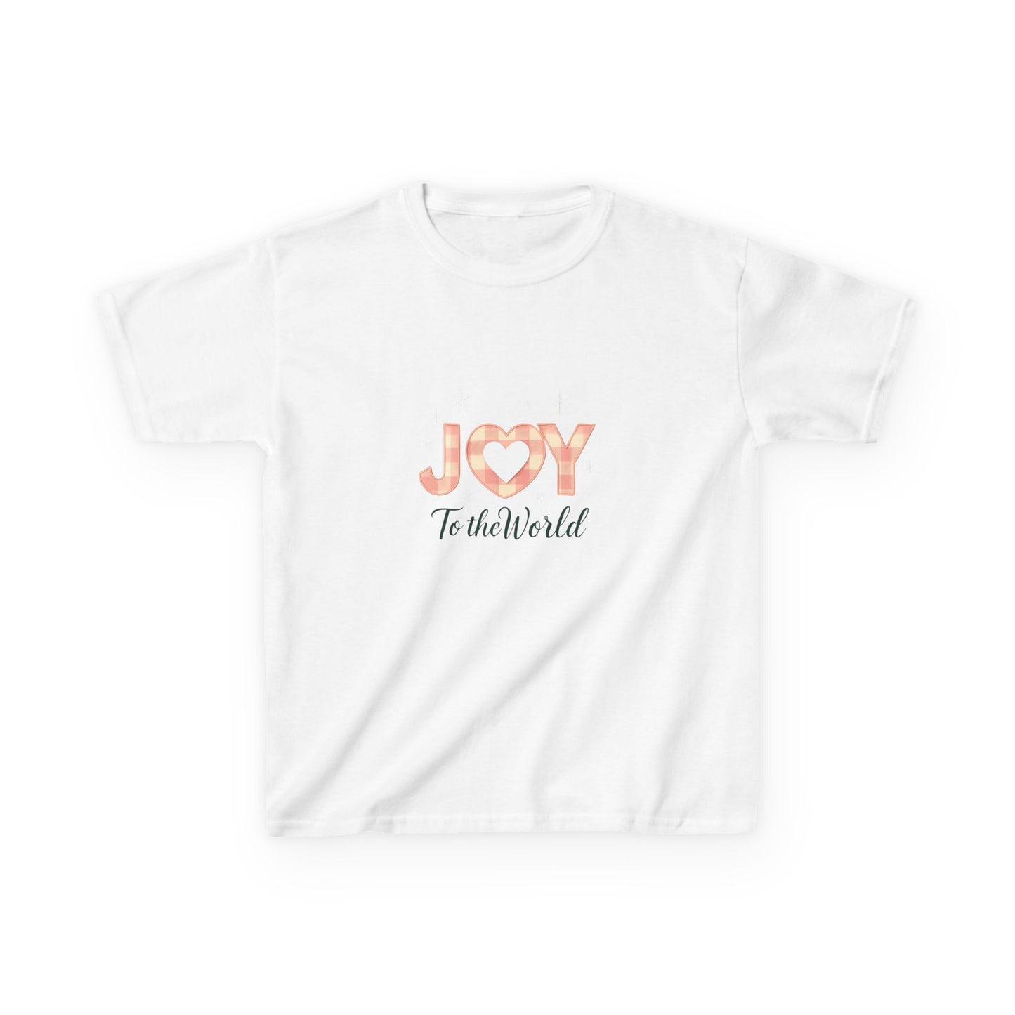 Joyful Dinosaur Christmas Tee - Kids Holiday Shirt