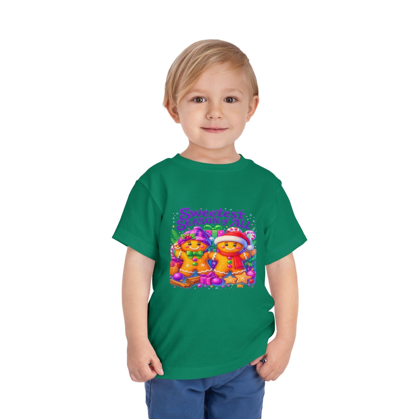Sweetest Season Gingerbread Christmas Toddler Tee